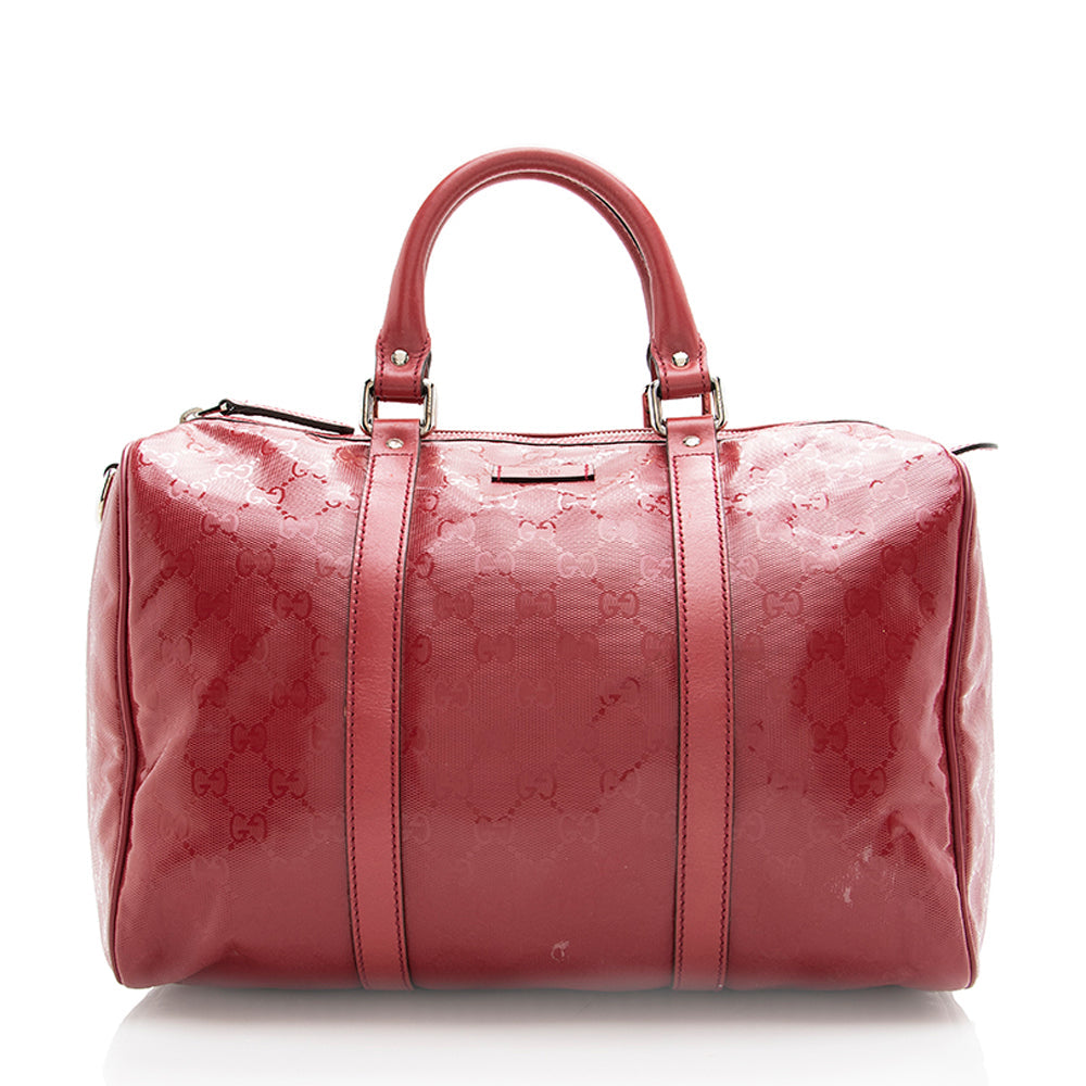 Gucci Leather Canvas Handbag