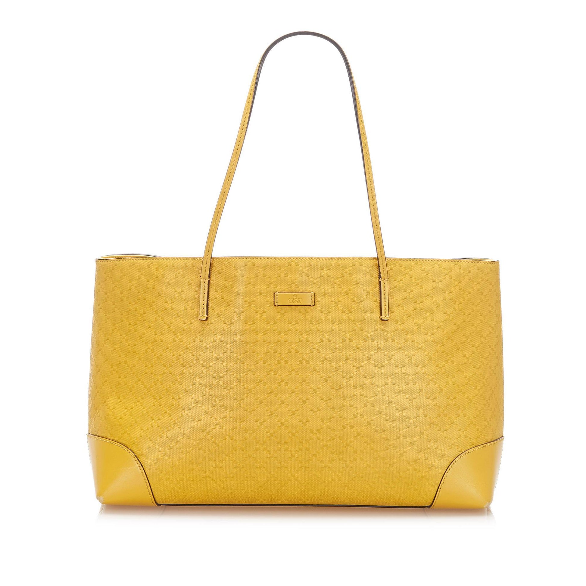Gucci Monogram Leather Tote