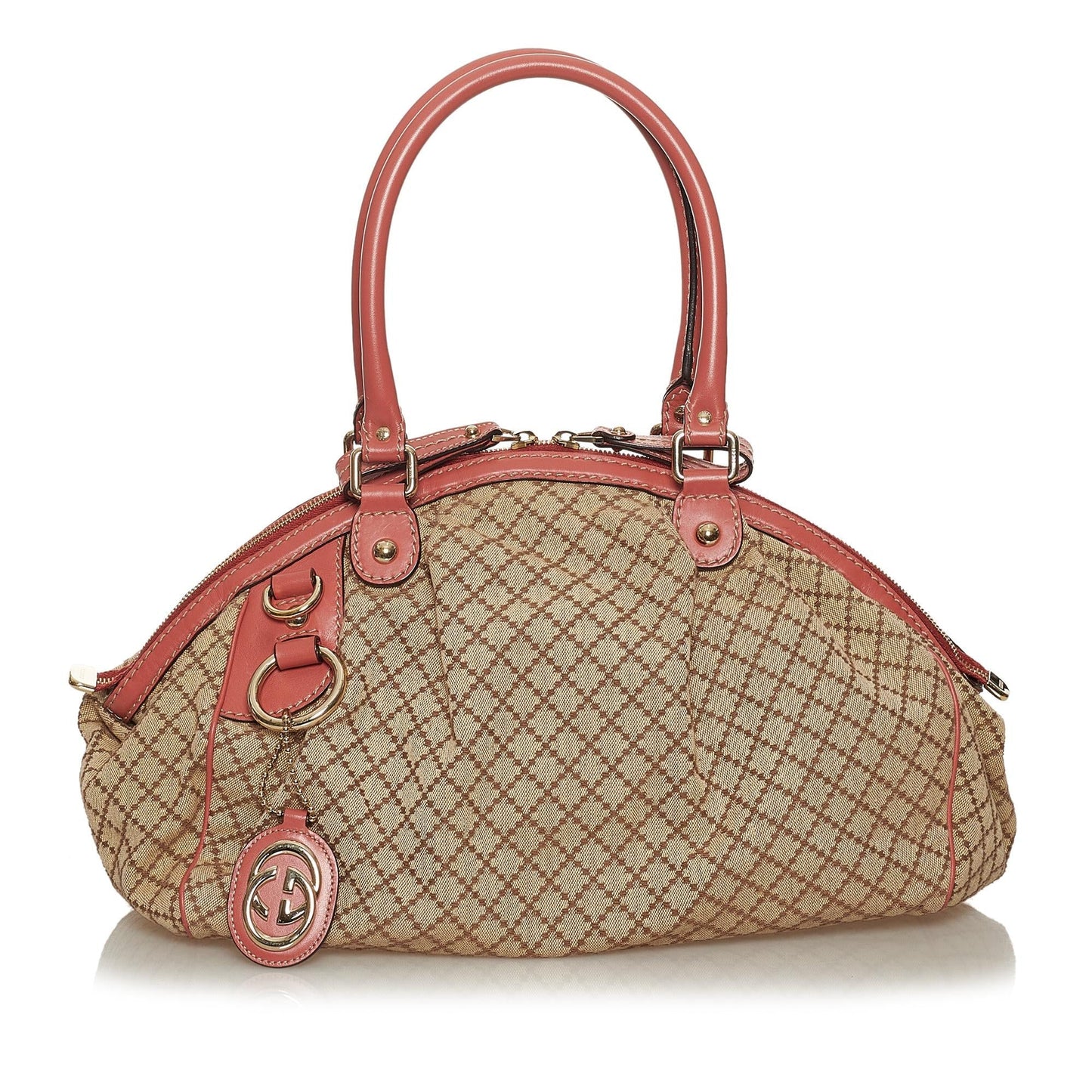 Gucci Sukey Canvas Handbag