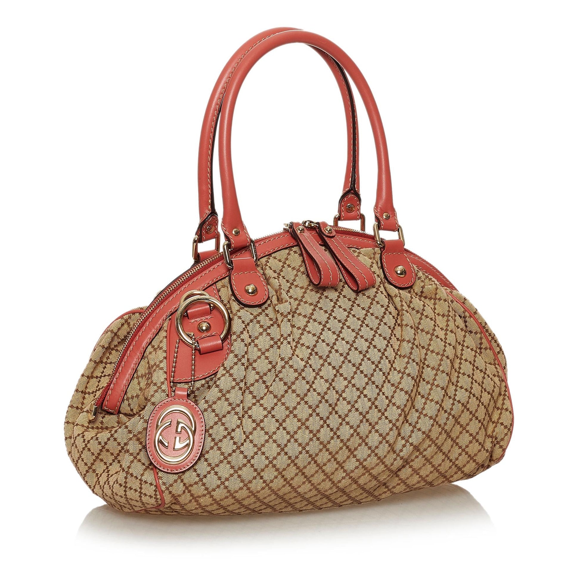 Gucci Sukey Canvas Satchel Style 2