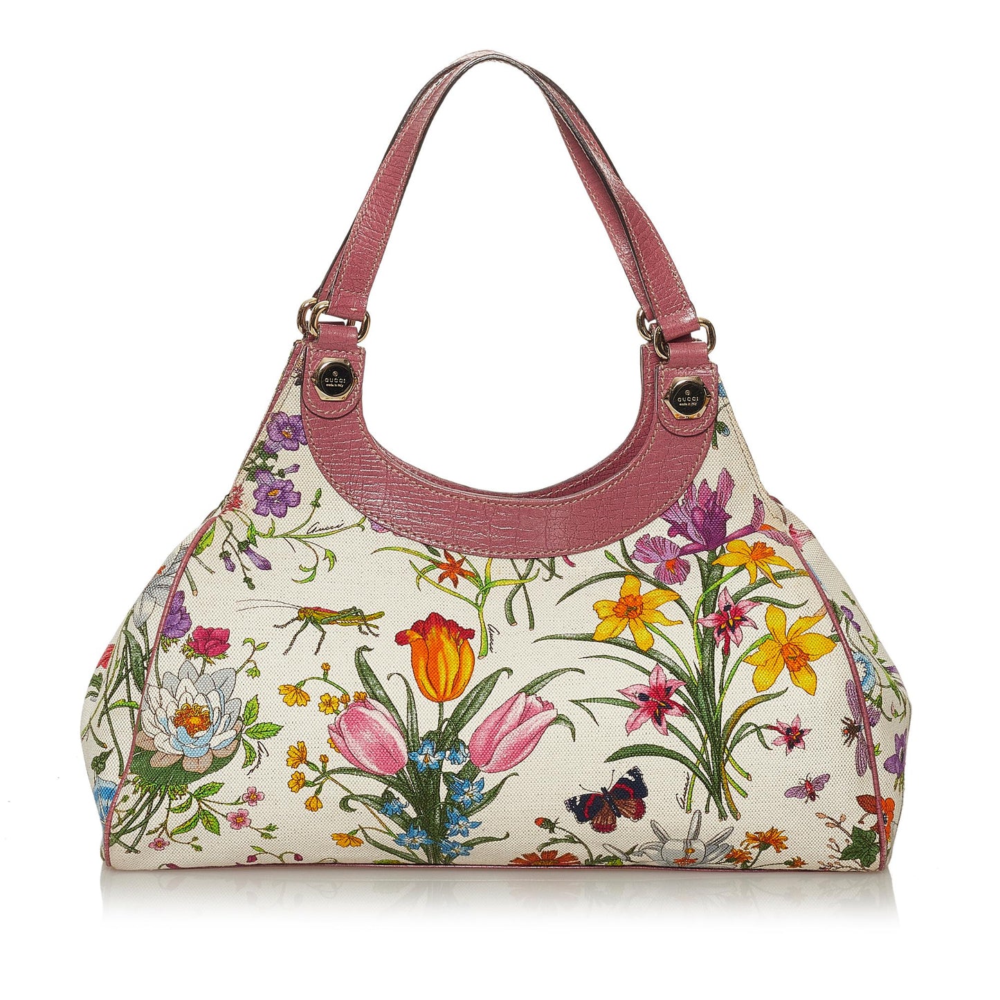 Gucci Canvas Shoulder Bag