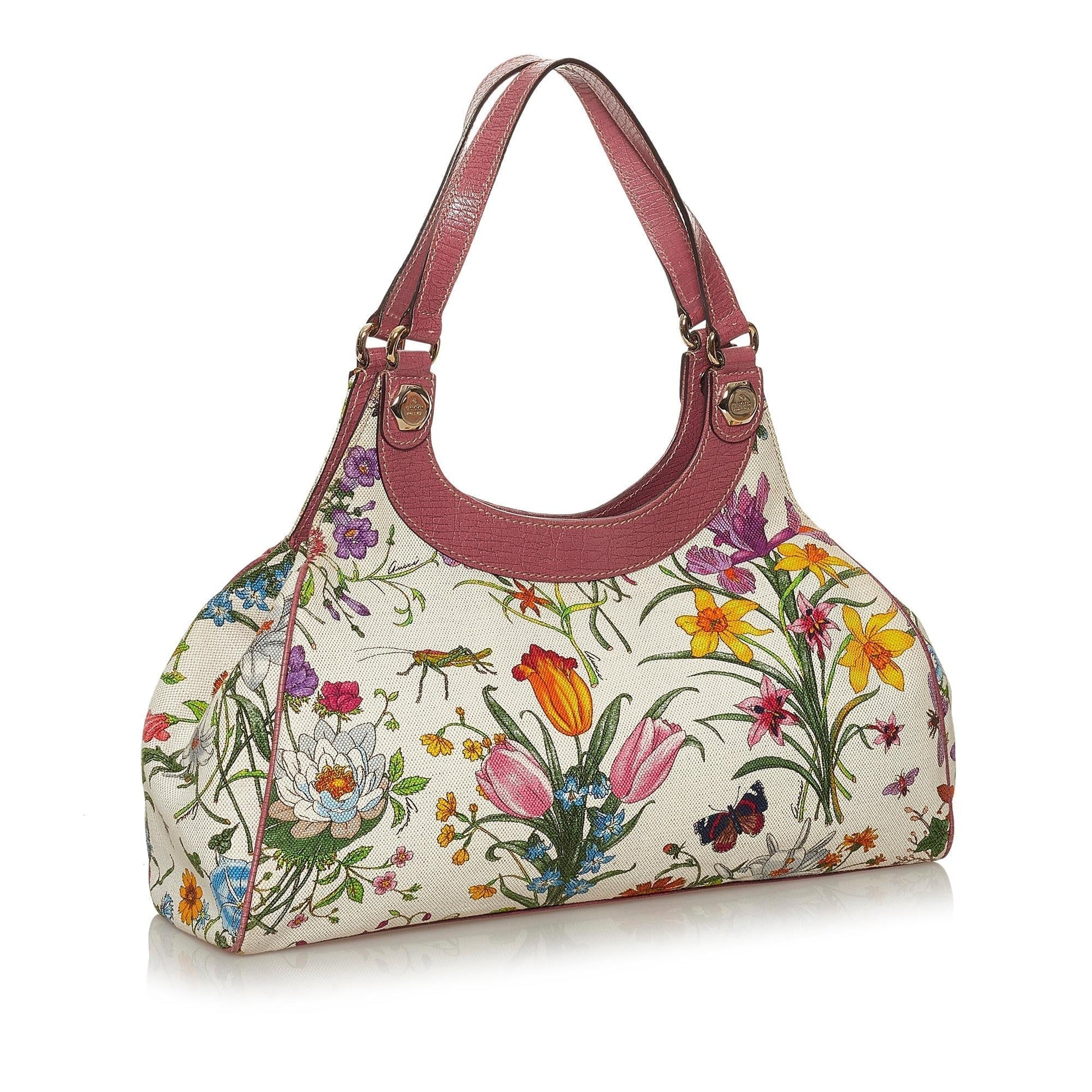 Gucci Canvas Shoulder Bag