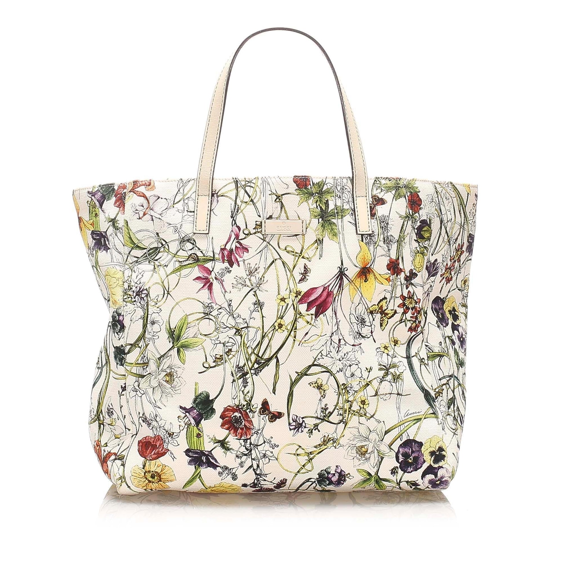 Gucci Monogram Canvas Tote