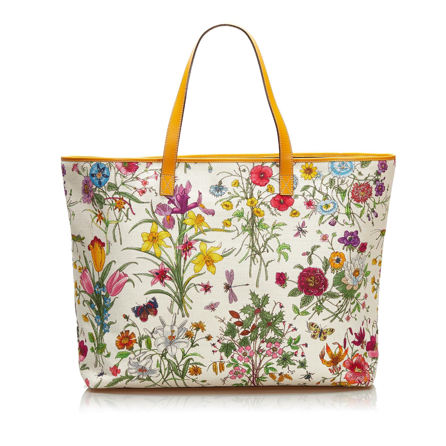 Gucci Flora Canvas Tote Style 3