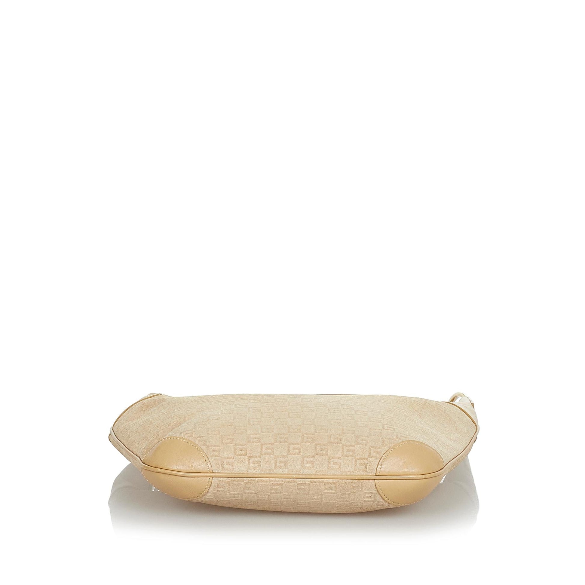 Gucci Monogram Canvas Shoulder Bag