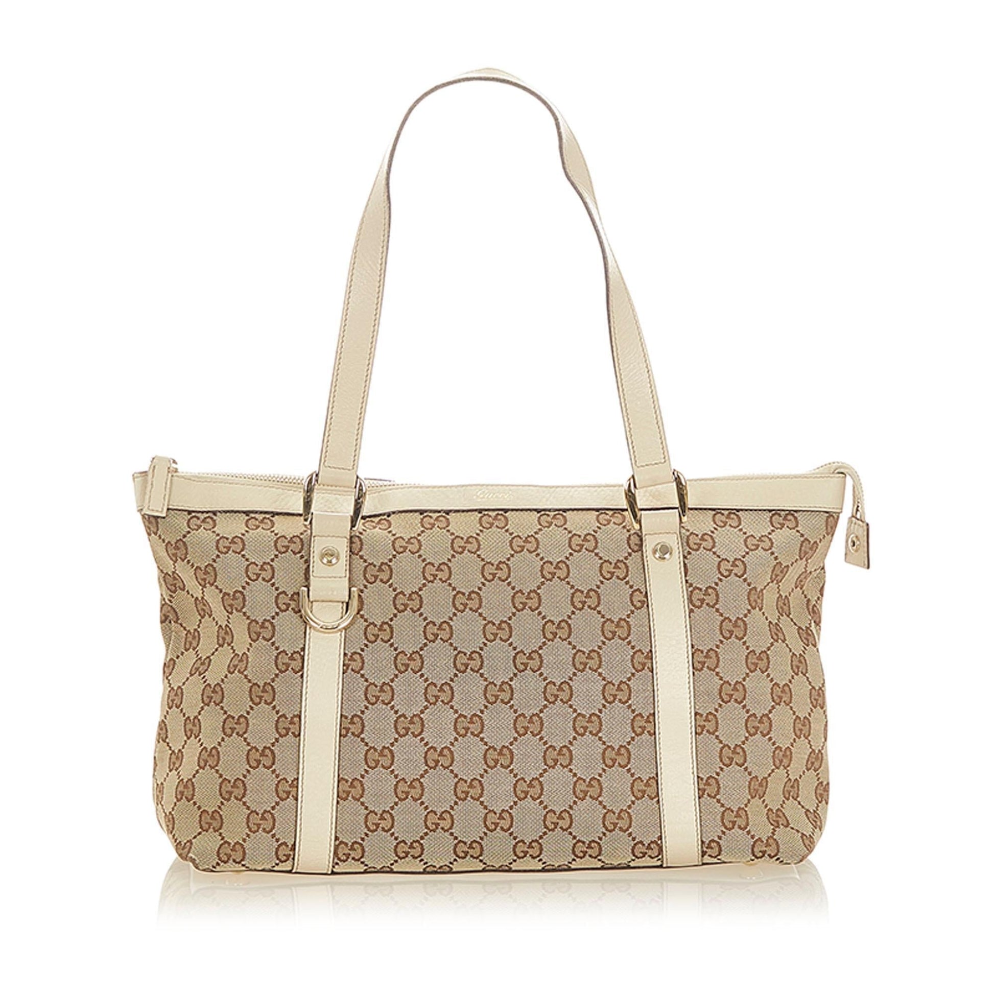 Gucci Monogram Canvas Tote