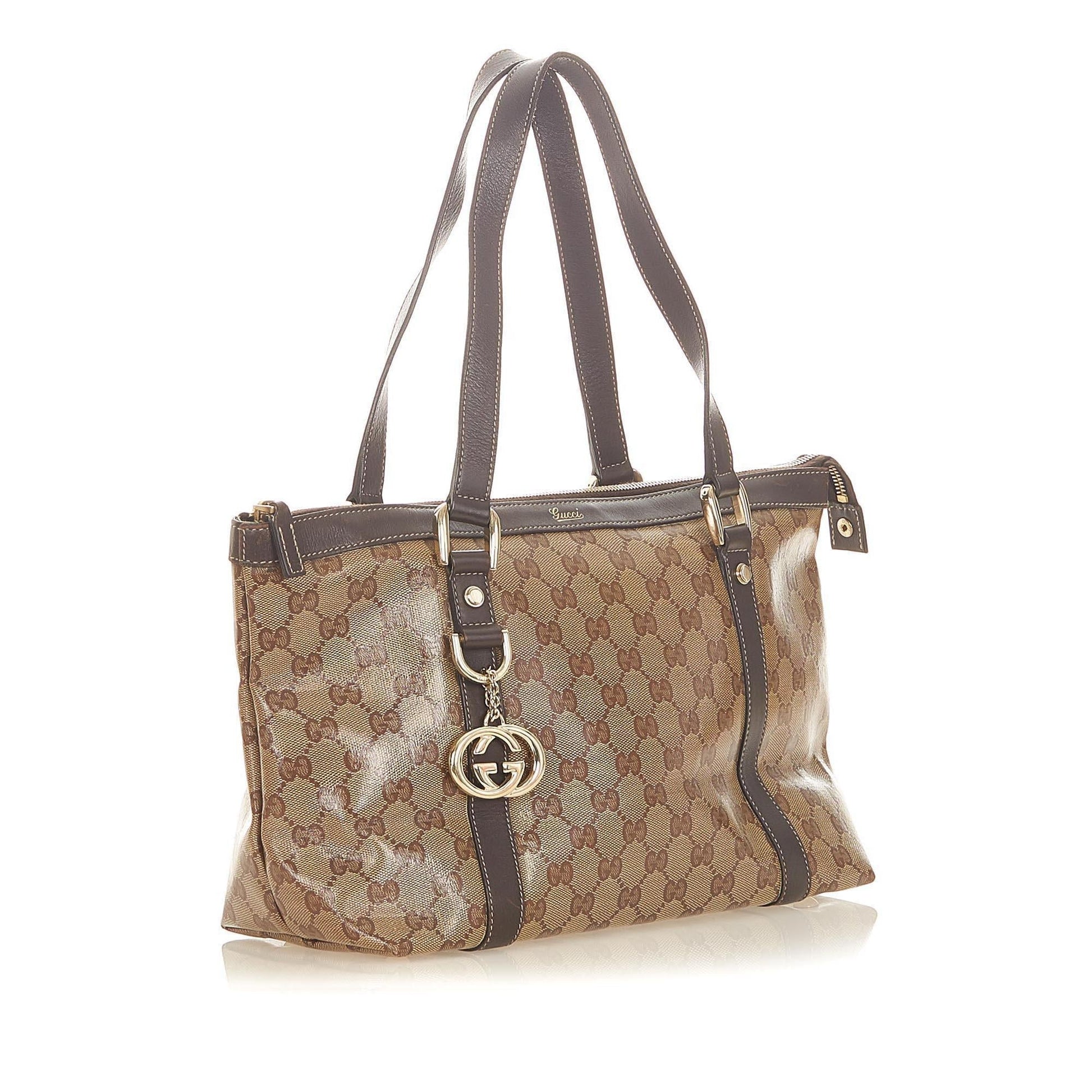Gucci Monogram Canvas Tote