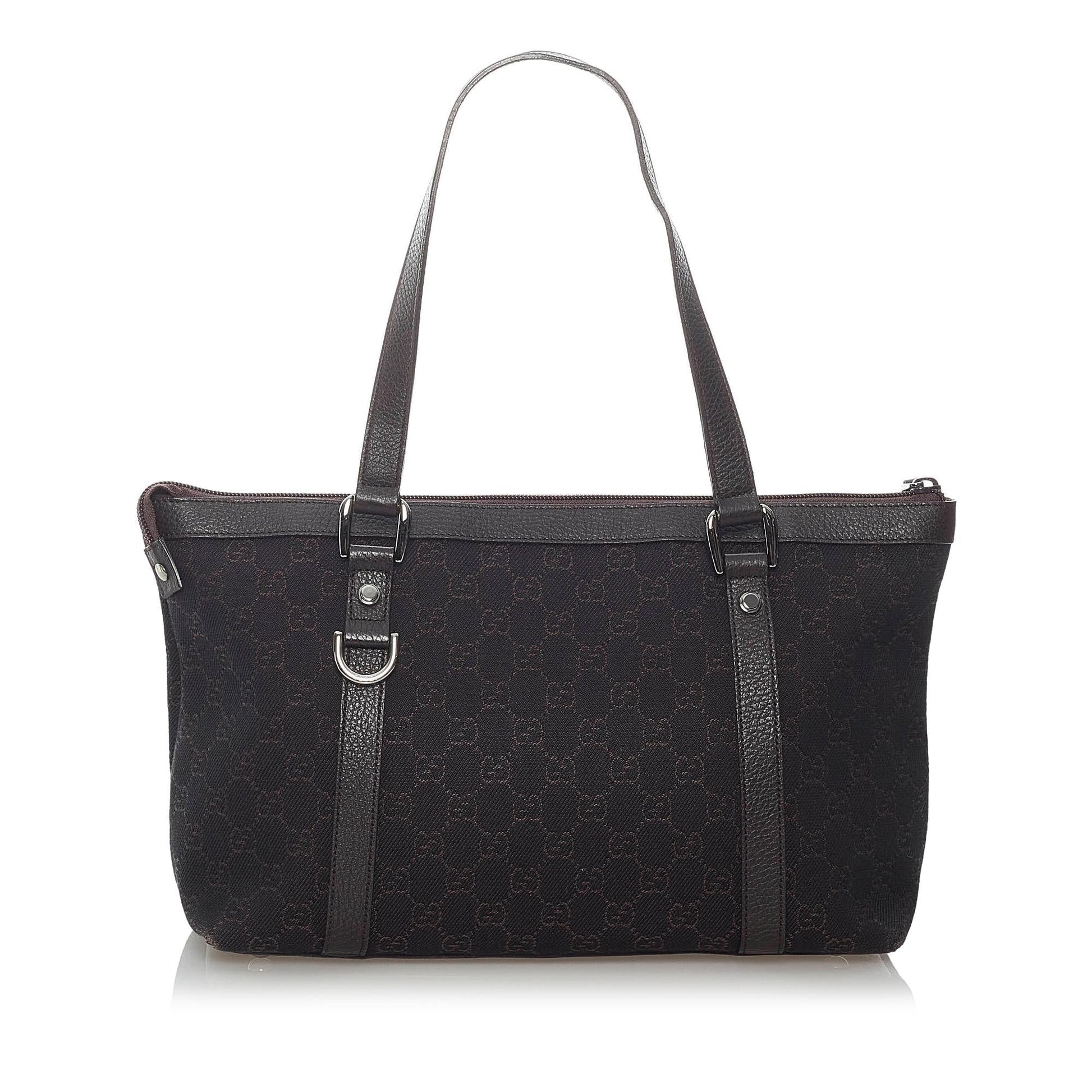 Gucci Abbey Canvas Tote Style 5