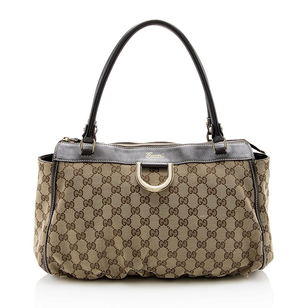 Gucci Monogram Canvas Tote