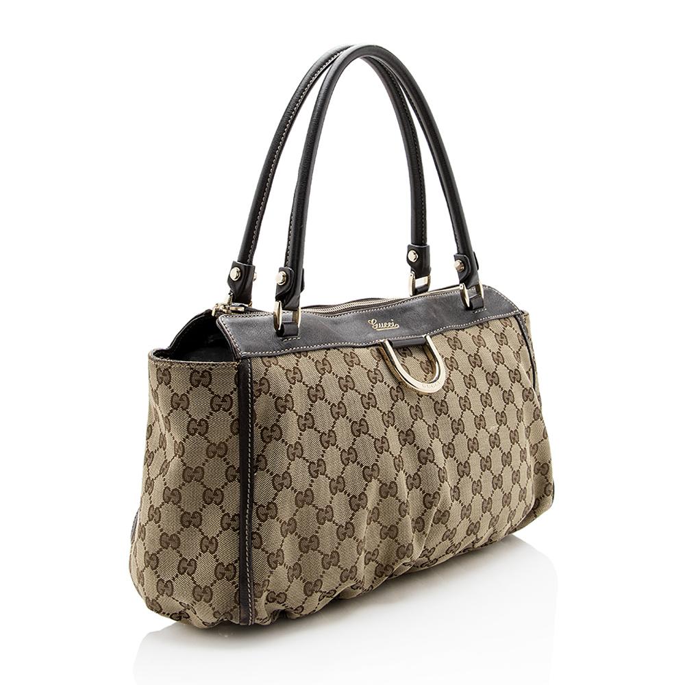 Gucci Monogram Canvas Tote
