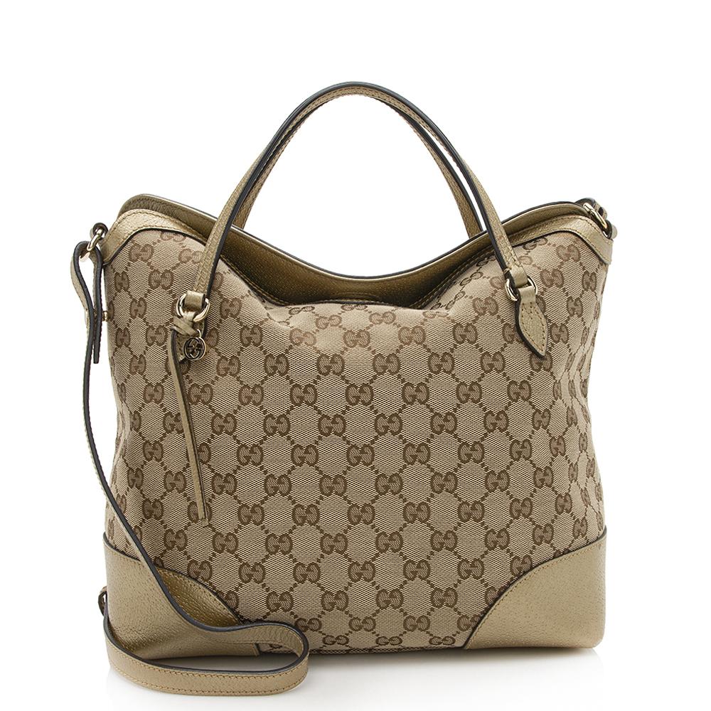 Gucci Monogram Canvas Tote