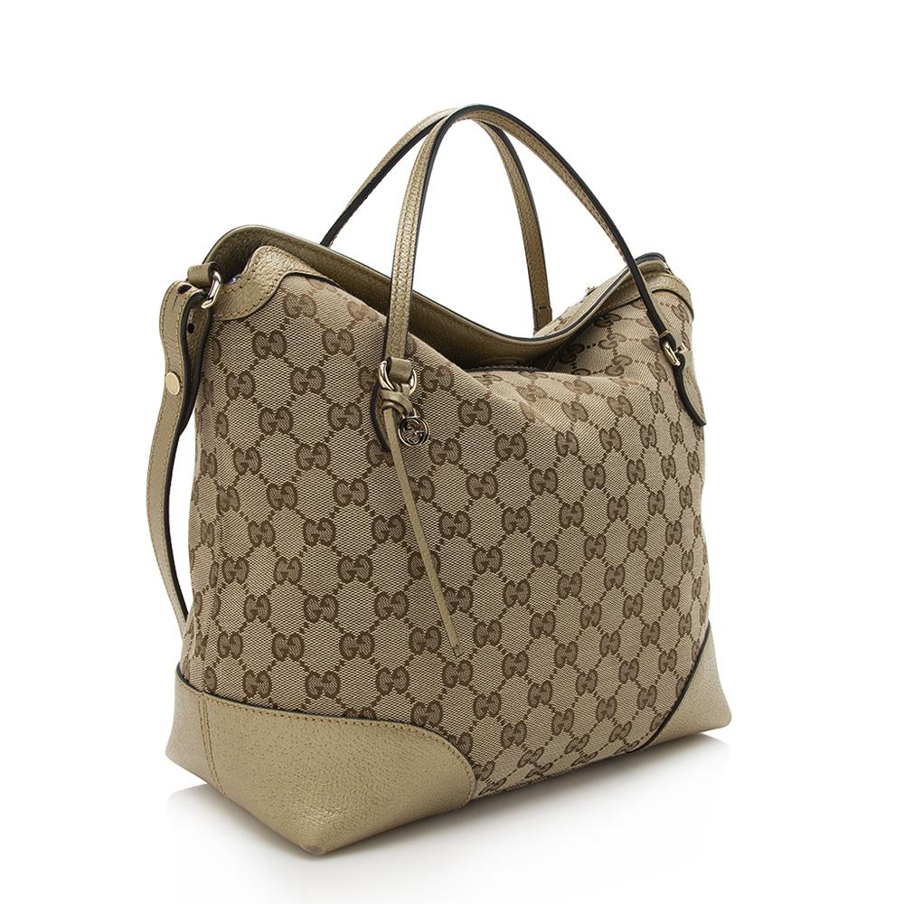 Gucci Monogram Canvas Tote