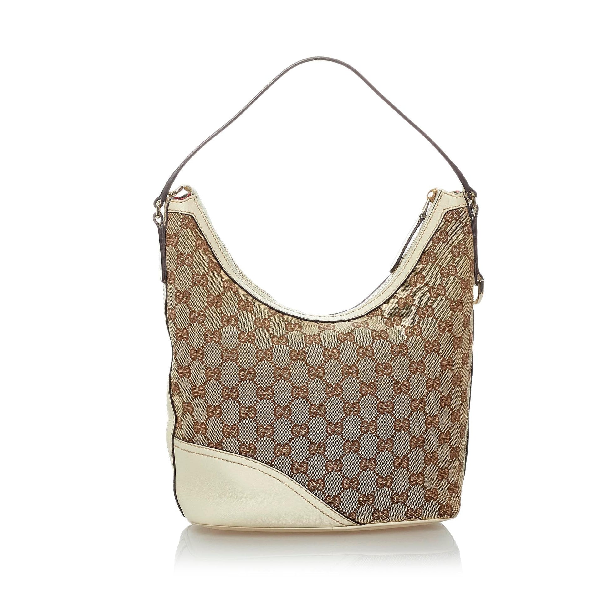 Gucci Canvas Shoulder Bag