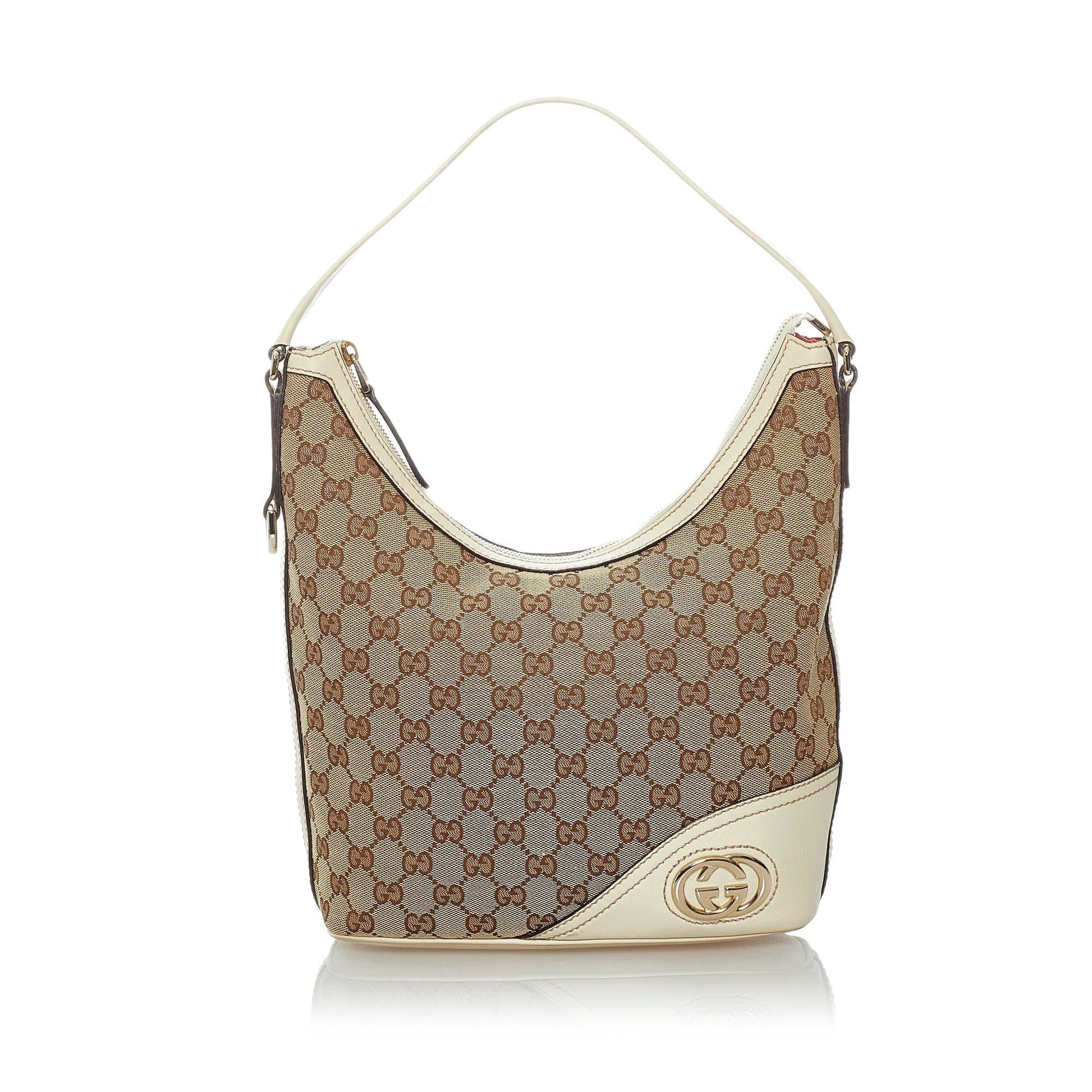 Gucci Canvas Shoulder Bag