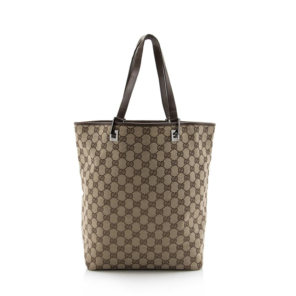 Gucci Monogram Canvas Tote