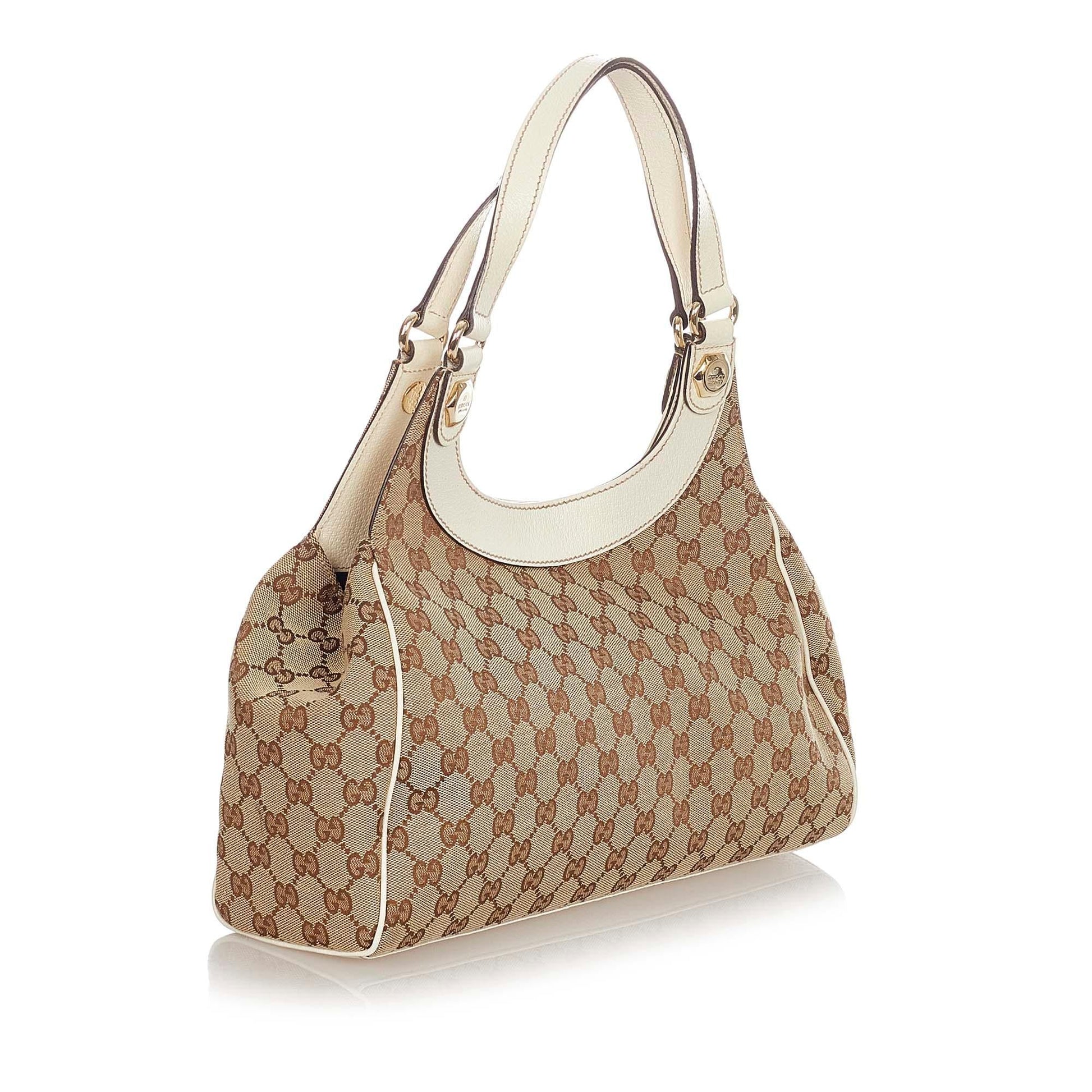 Gucci Canvas Shoulder Bag