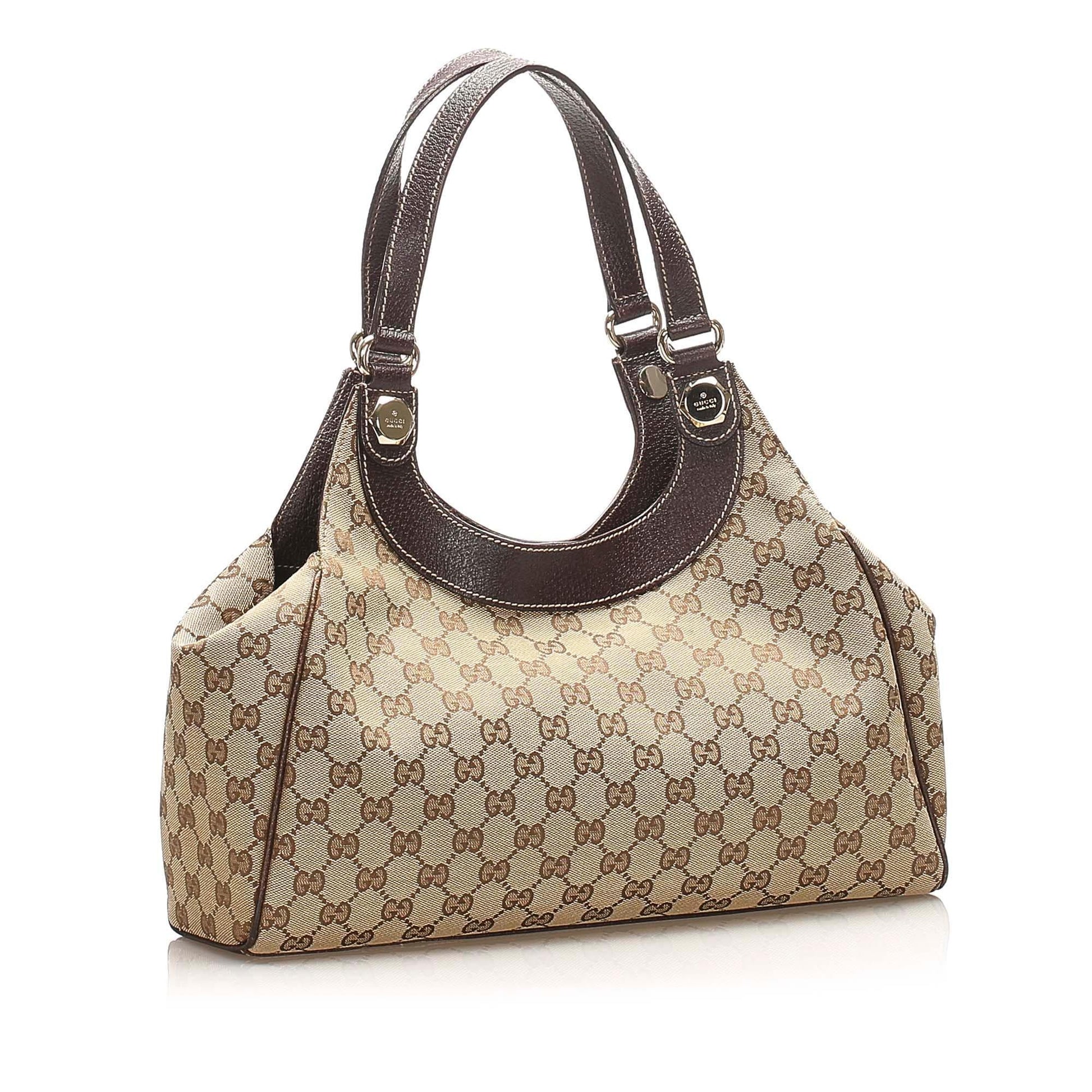 Gucci Monogram Canvas Tote