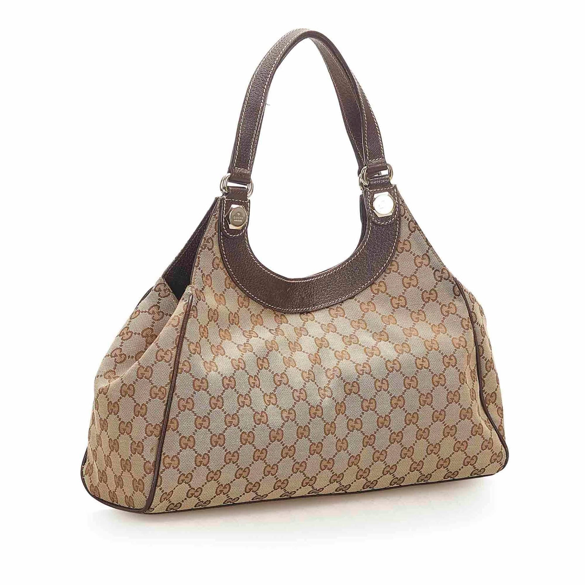 Gucci Monogram Canvas Tote
