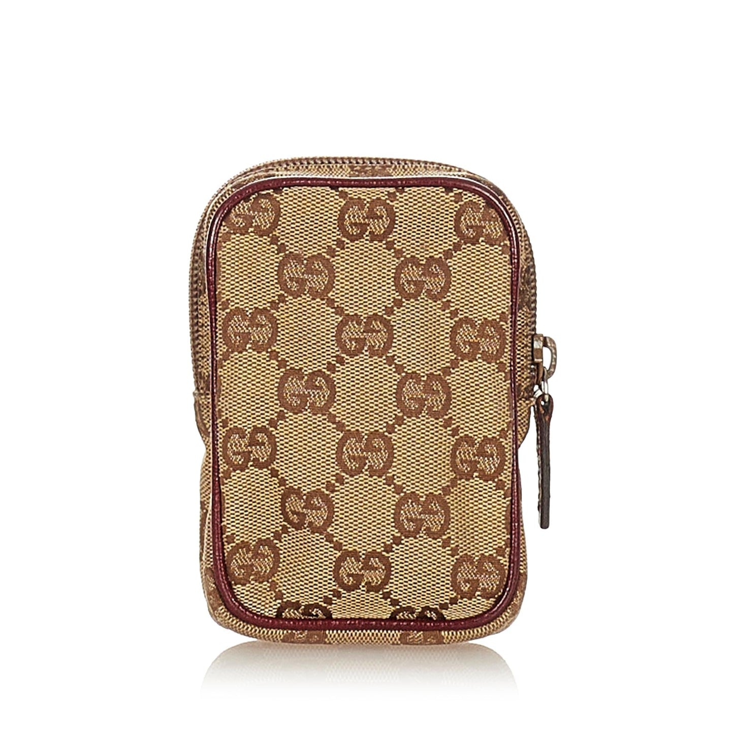 Gucci Leather Canvas Handbag Style 15