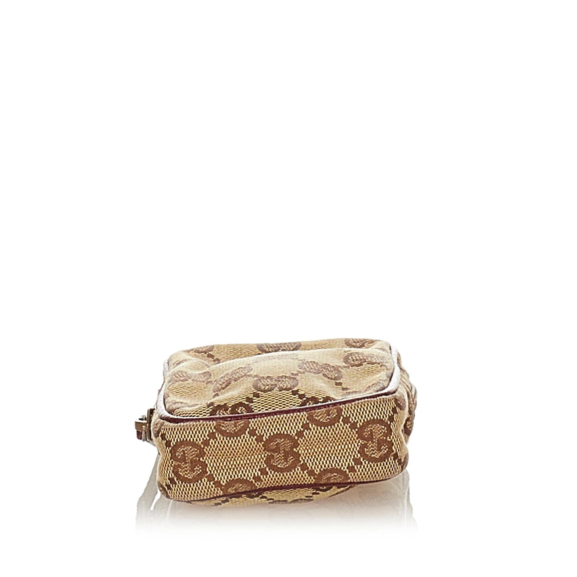 Gucci Leather Canvas Handbag Style 15