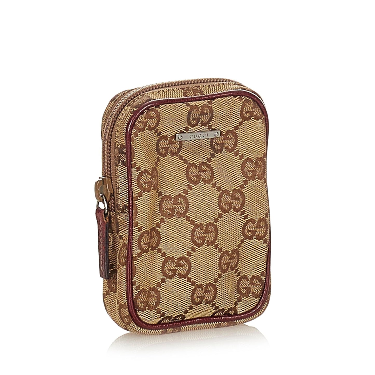 Gucci Leather Canvas Handbag Style 15