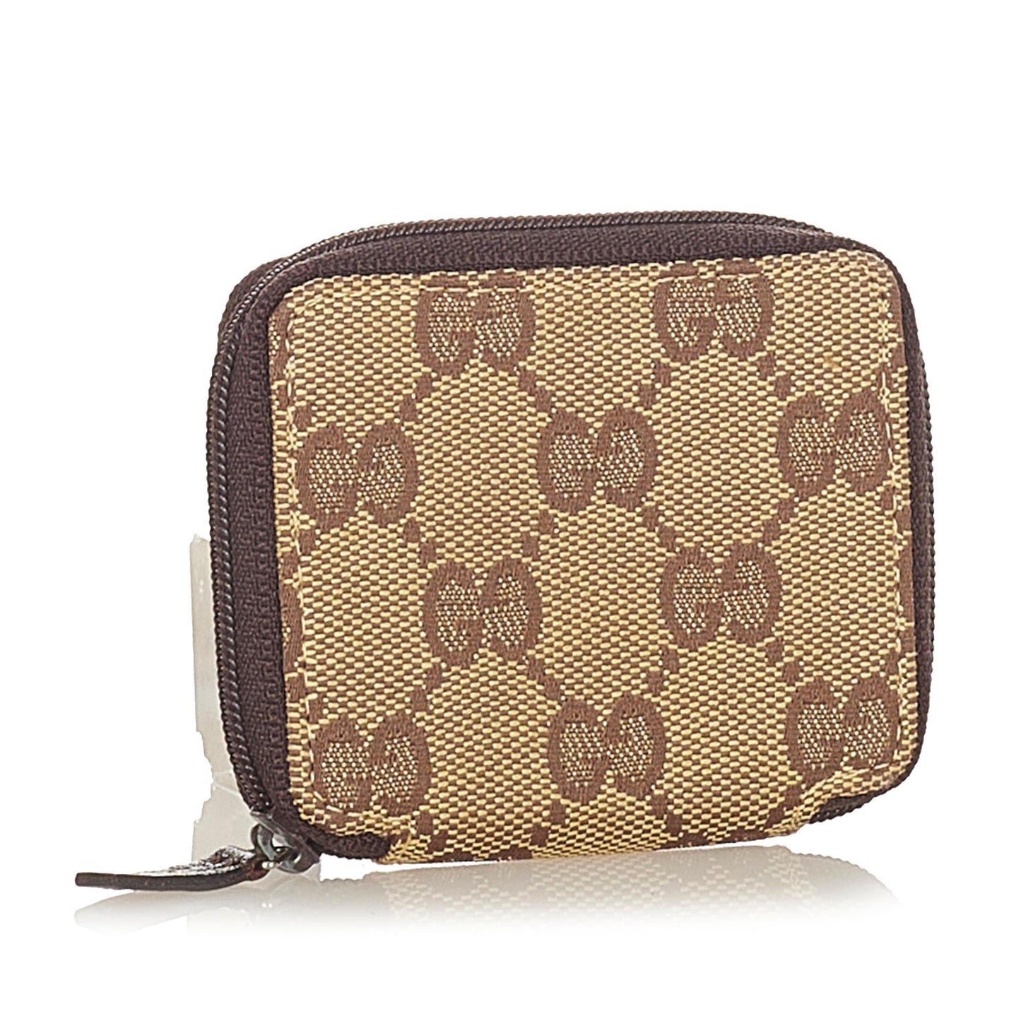 Gucci Leather Canvas Clutch