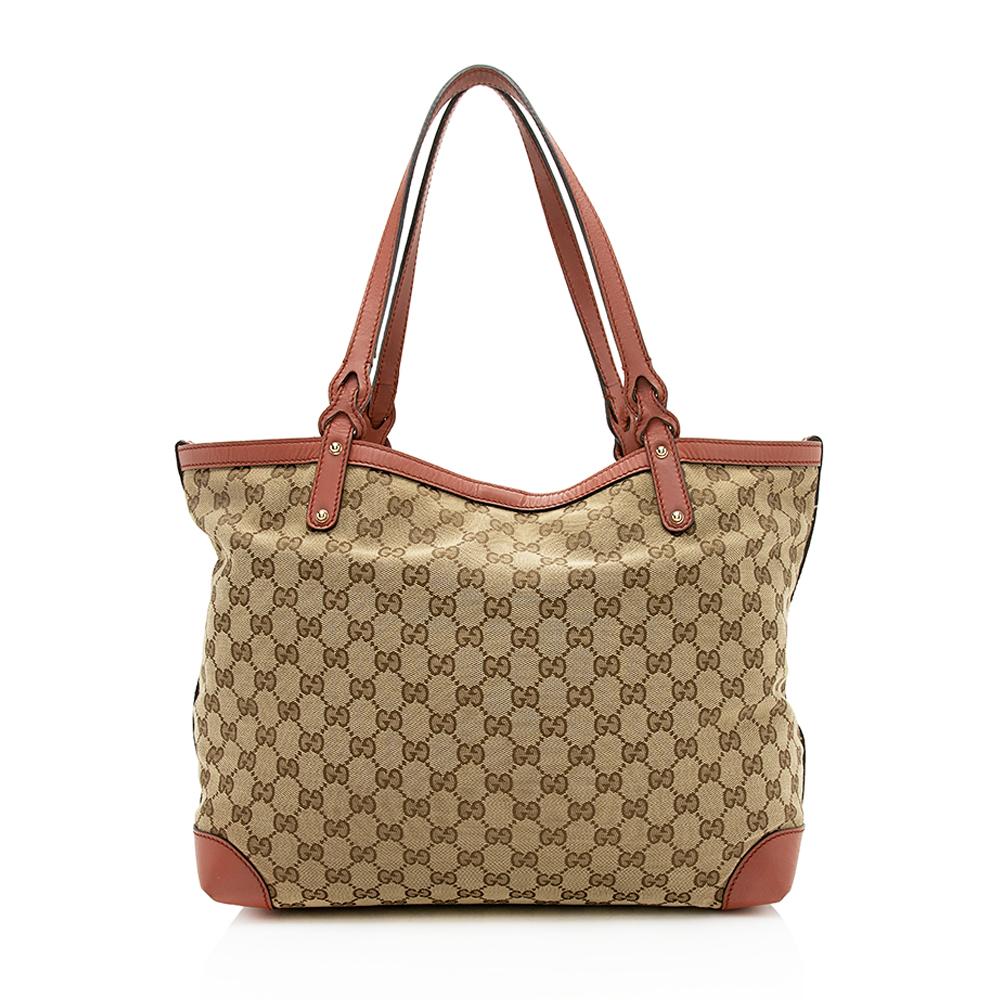 Gucci Monogram Canvas Tote