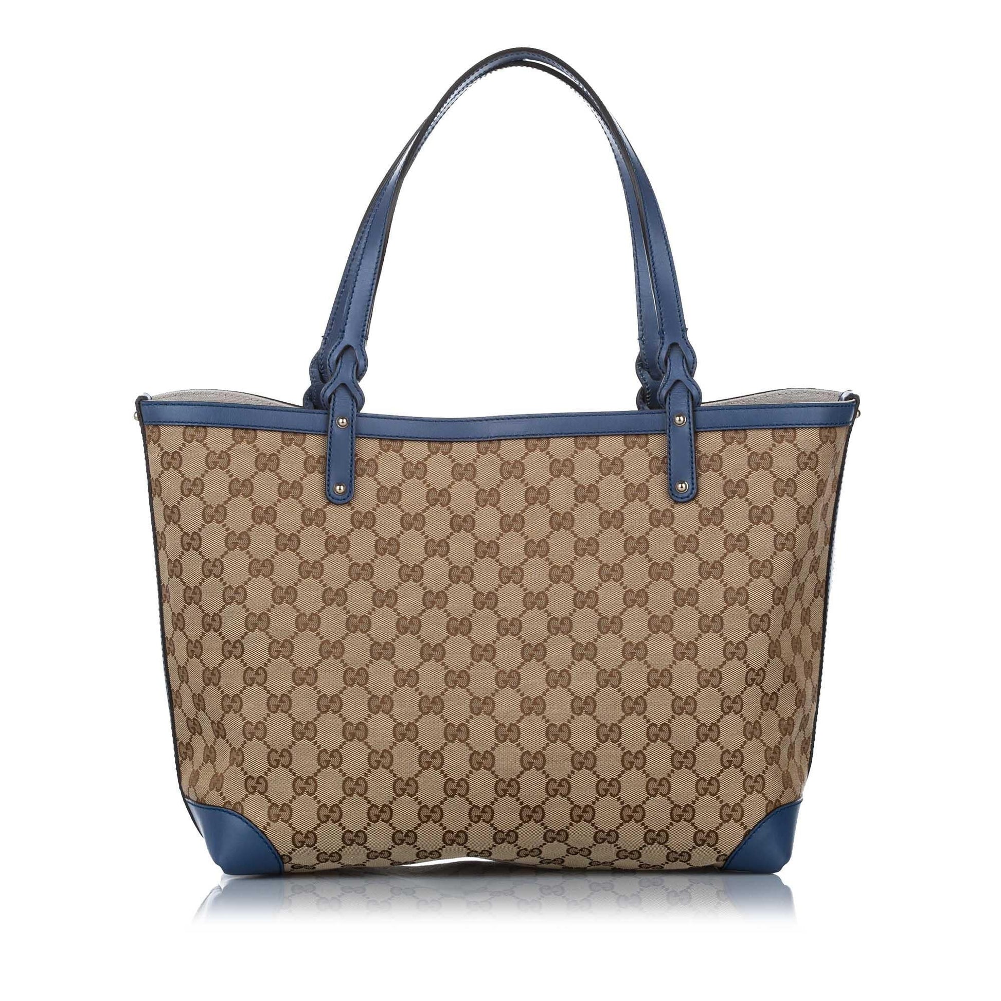 Gucci Monogram Canvas Tote
