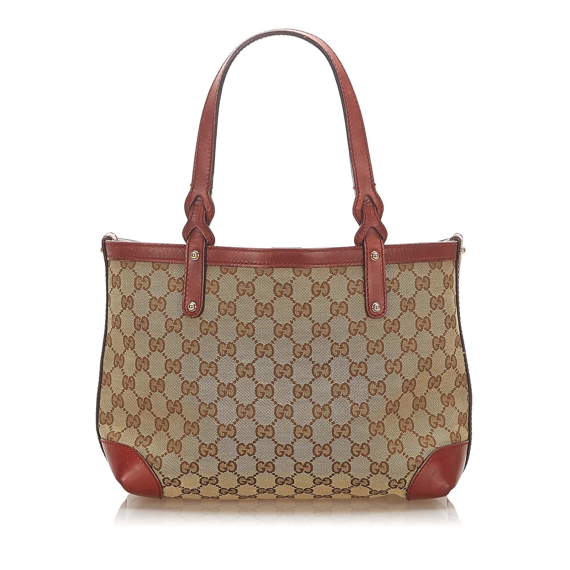 Gucci Monogram Canvas Tote