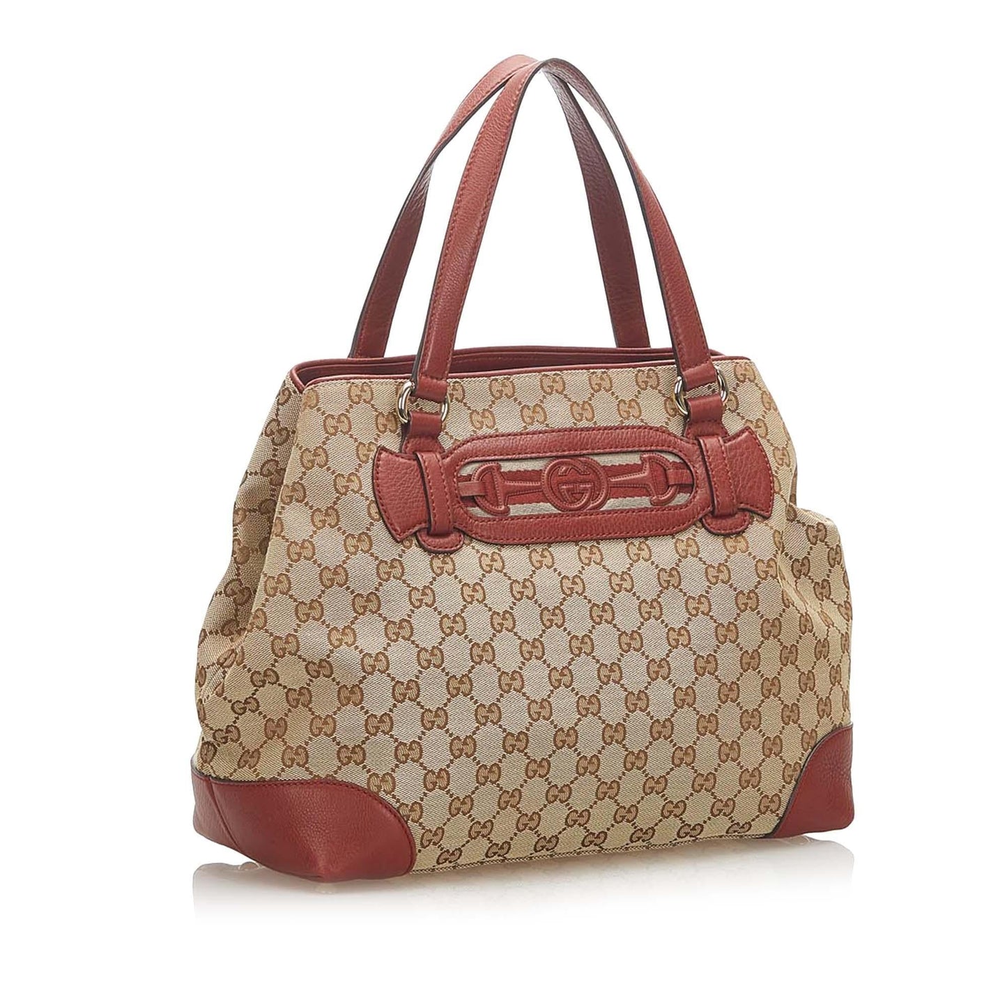 Gucci Canvas Monogram Tote Style 53