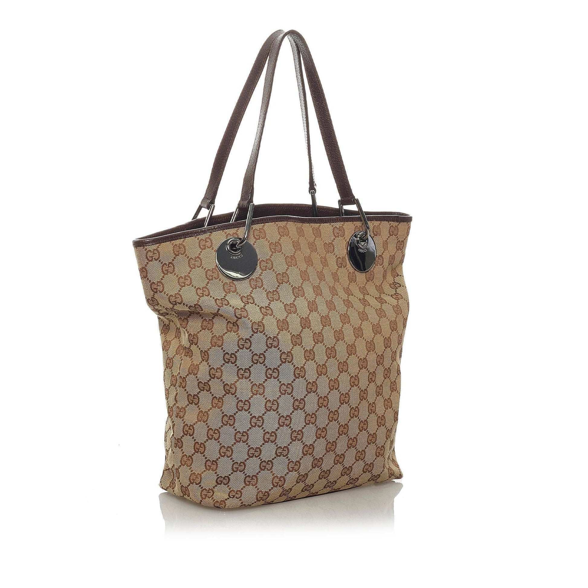 Gucci Canvas Shoulder Bag