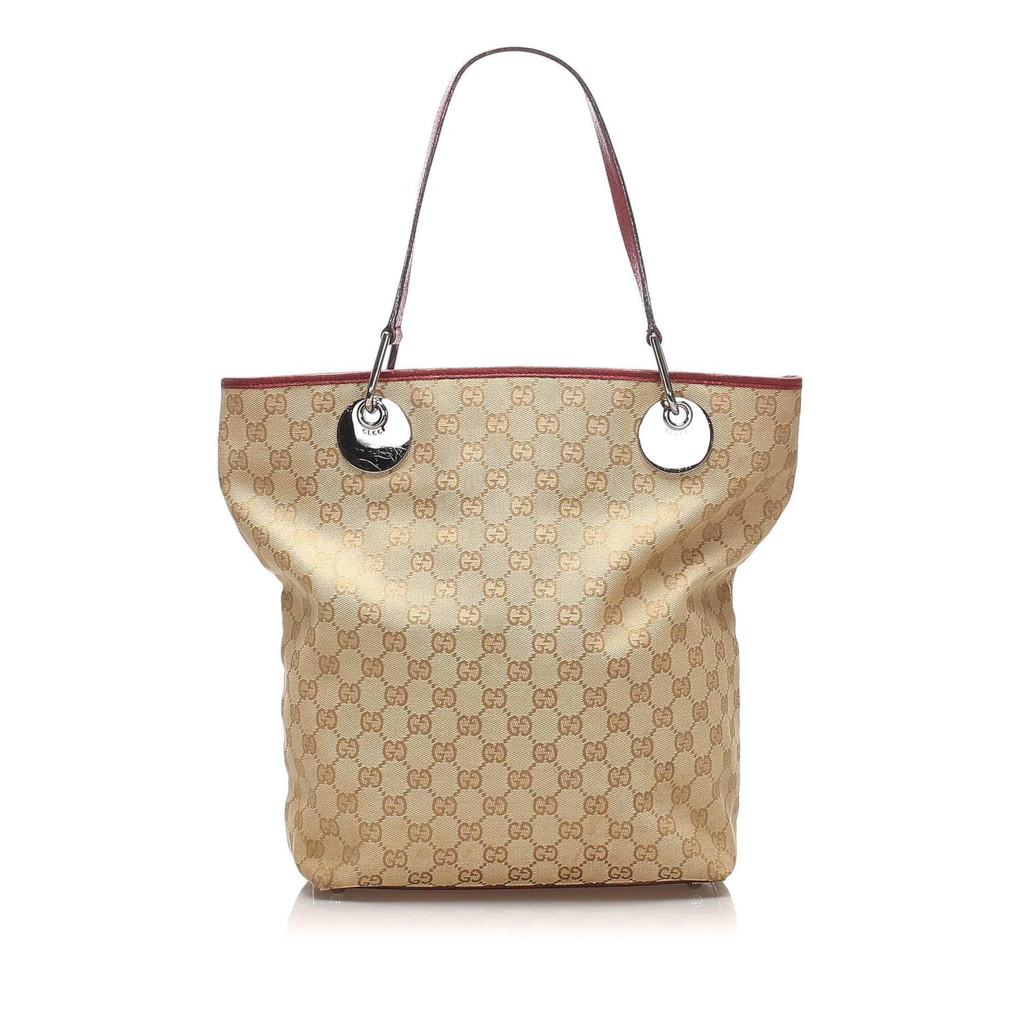 Gucci Canvas Monogram Tote Style 176