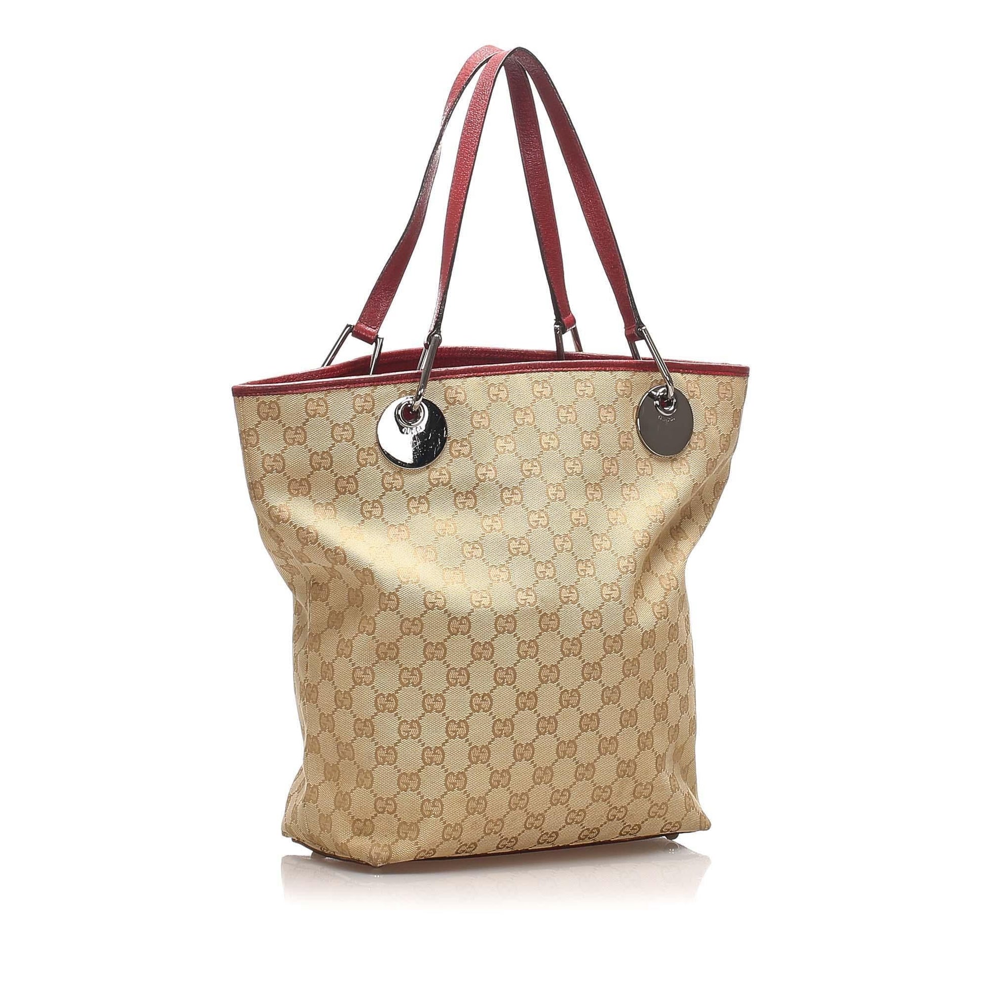 Gucci Monogram Canvas Tote