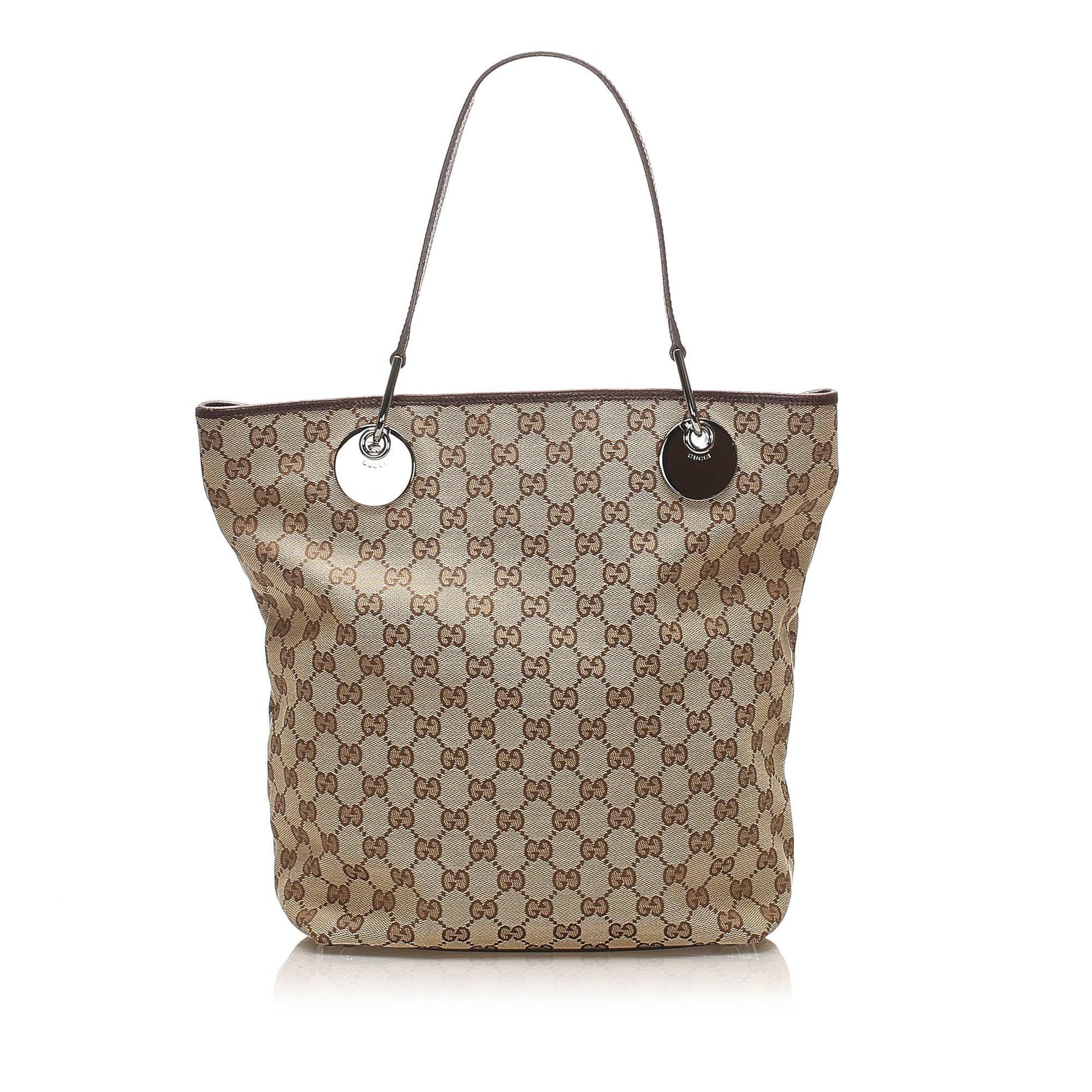 Gucci Monogram Canvas Tote