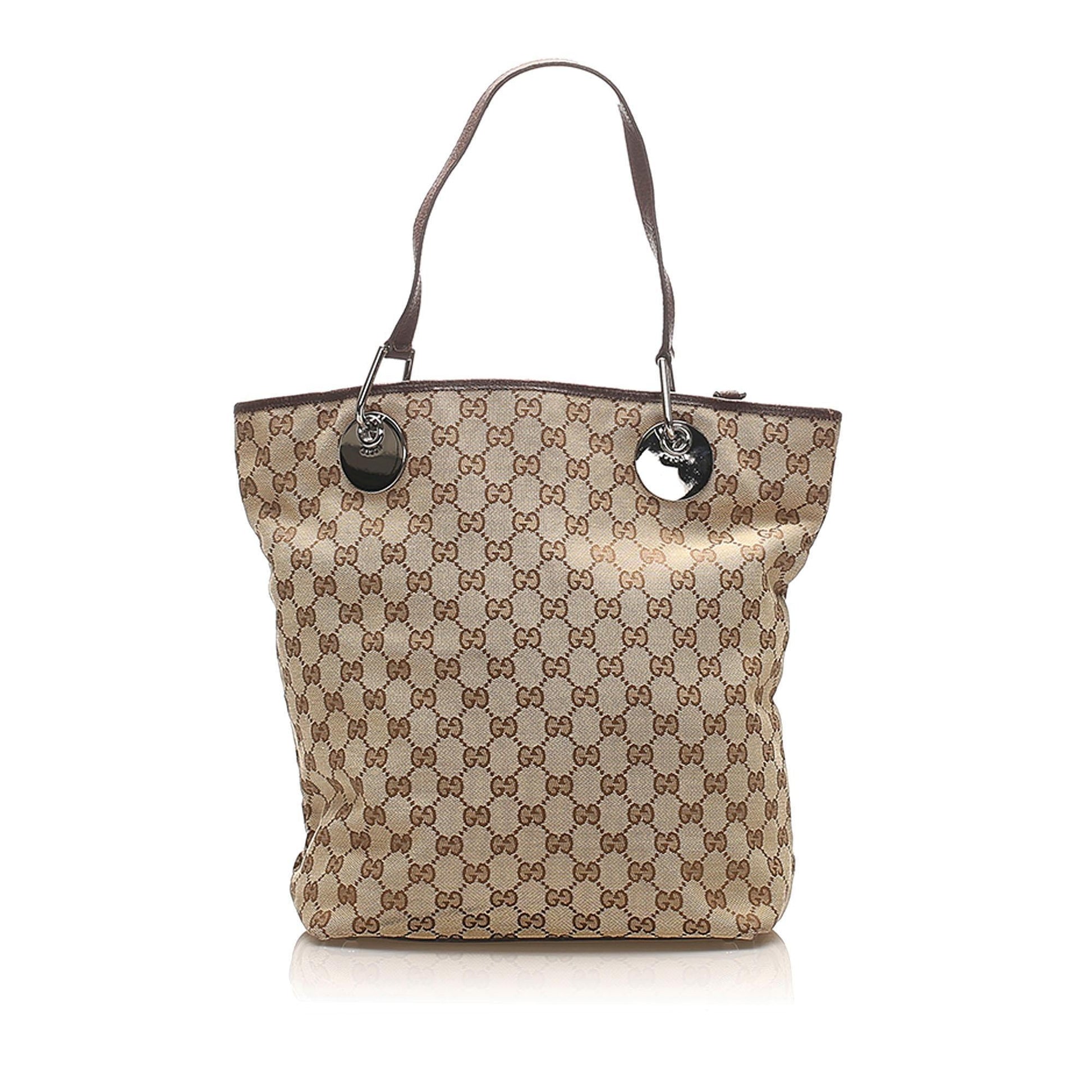 Gucci Monogram Canvas Tote