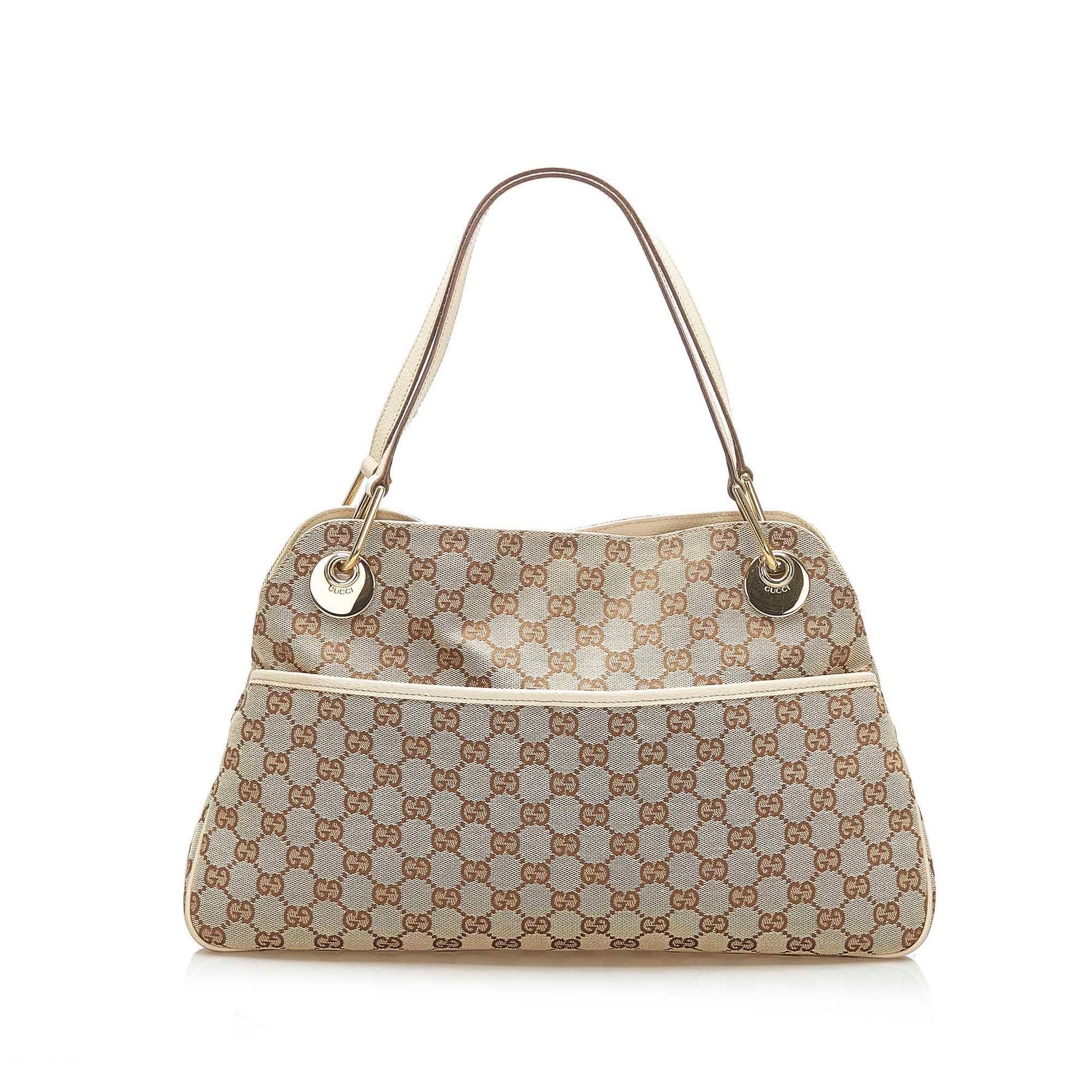 Gucci Monogram Canvas Tote