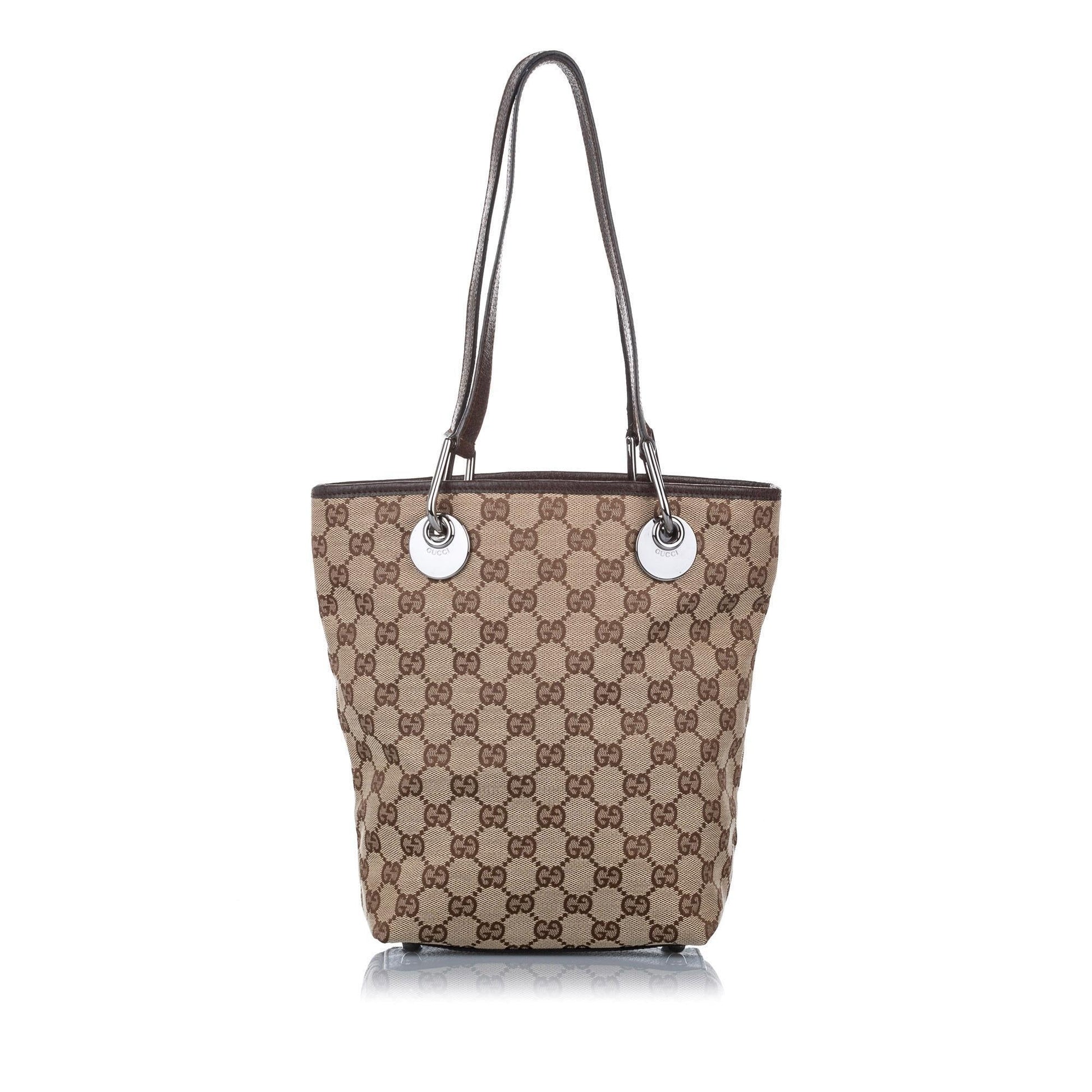 Gucci Monogram Canvas Tote