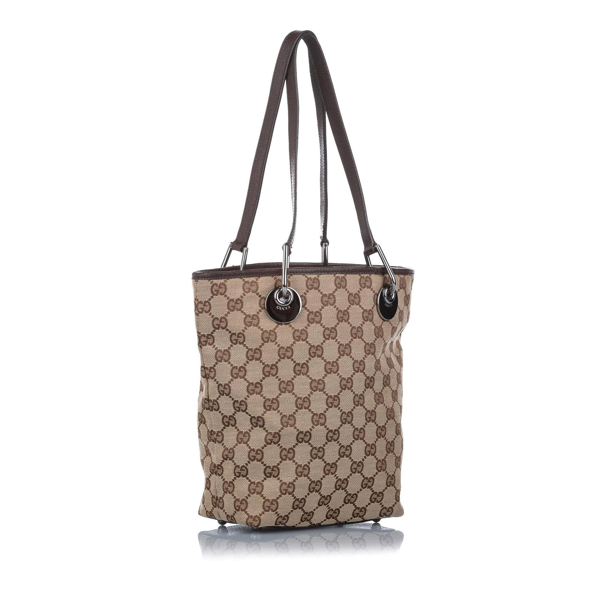 Gucci Monogram Canvas Tote