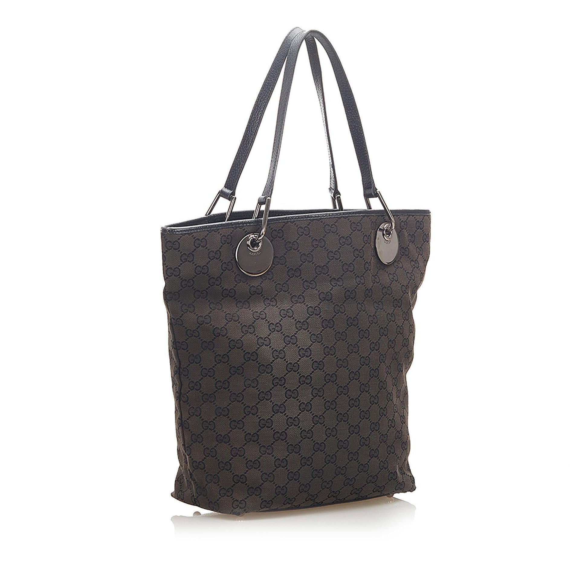 Gucci Monogram Canvas Tote