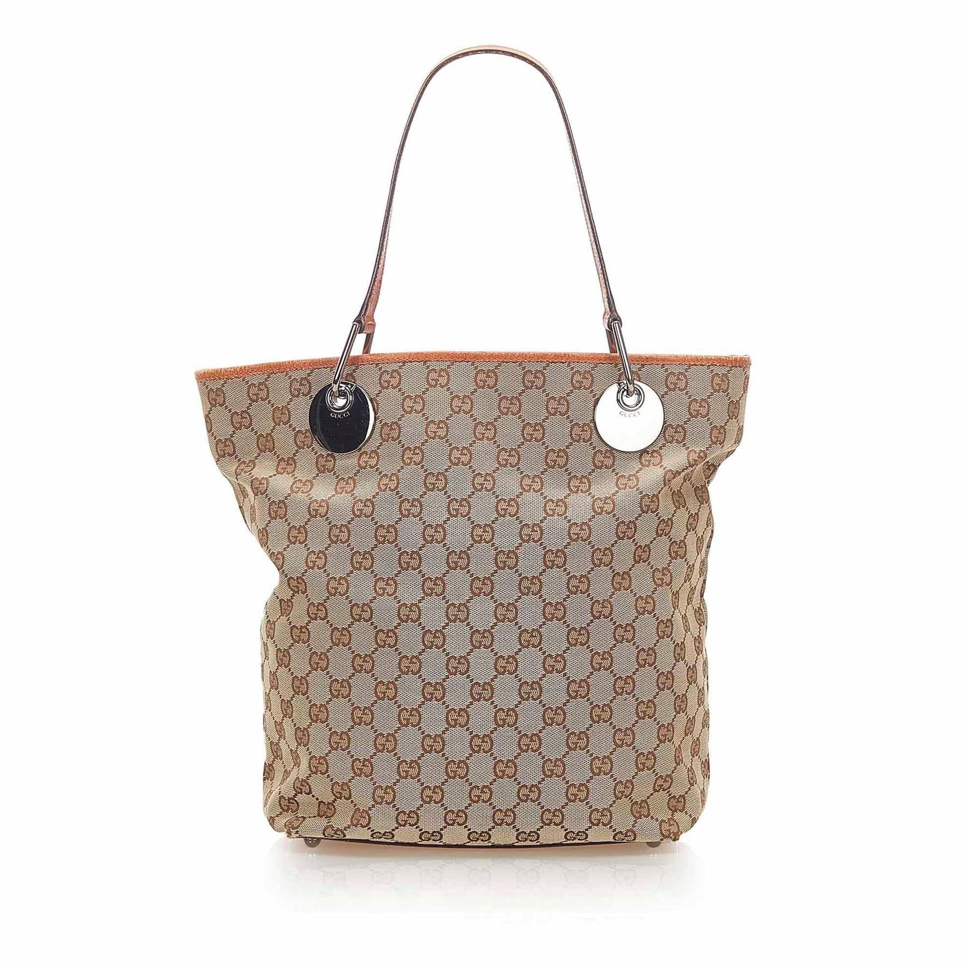 Gucci Monogram Canvas Tote