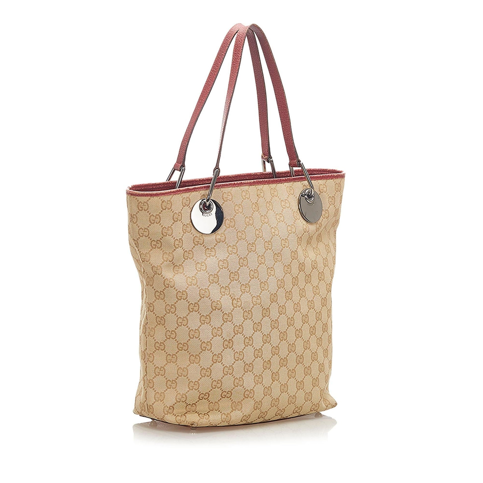 Gucci Monogram Canvas Tote