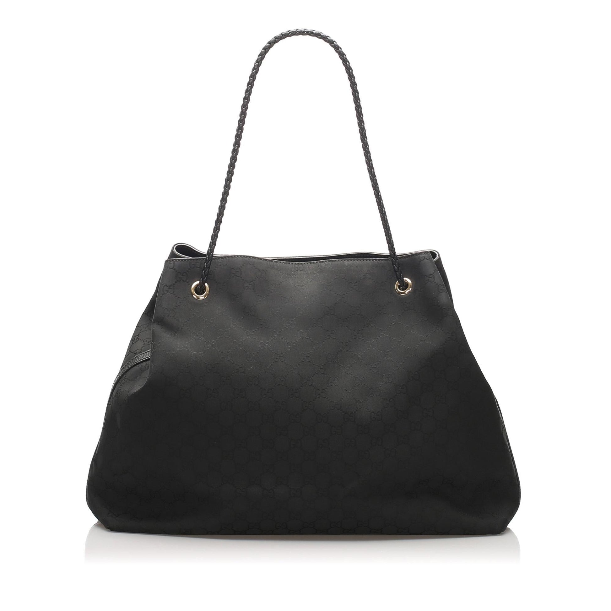 Gucci Nylon Canvas Tote