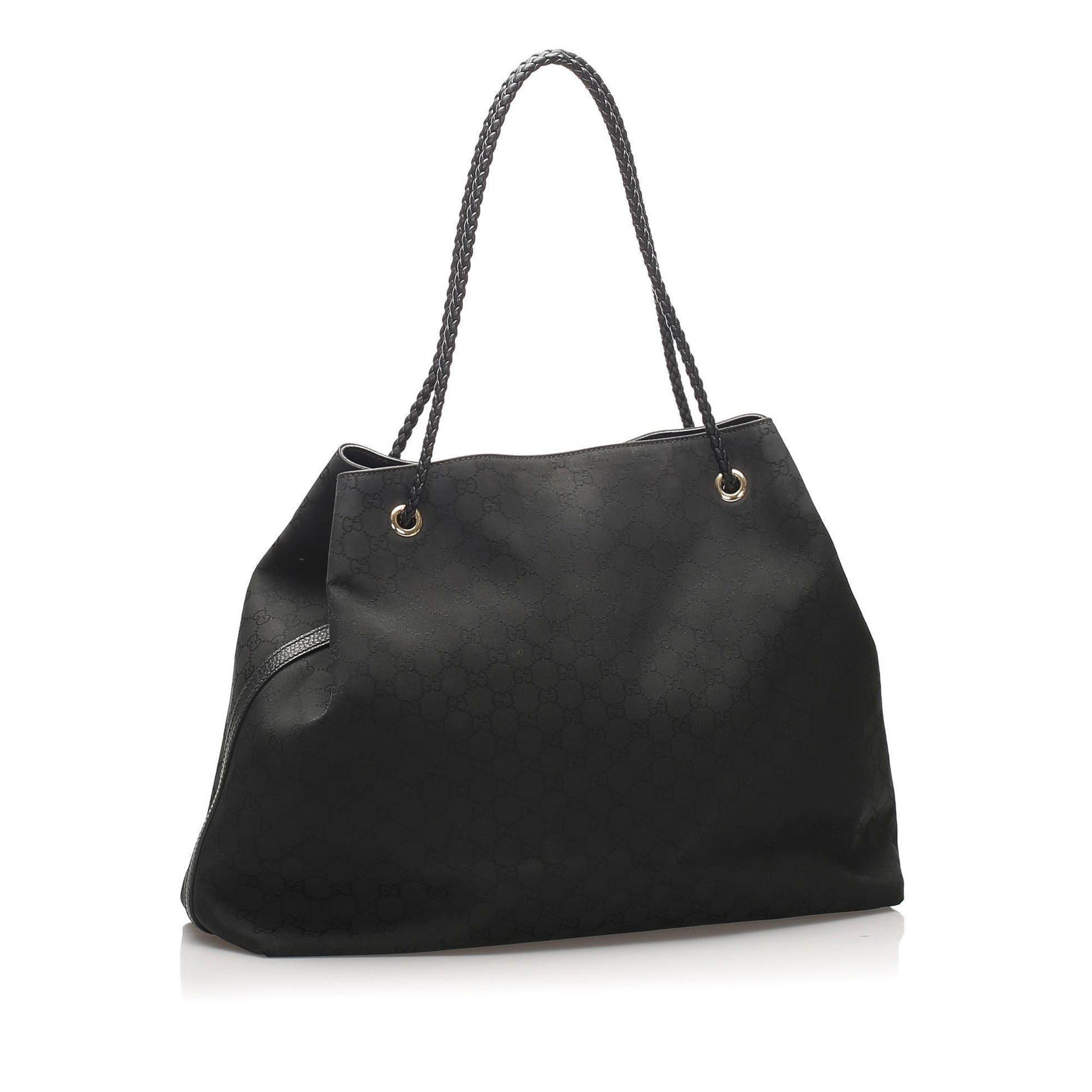 Gucci Nylon Canvas Tote