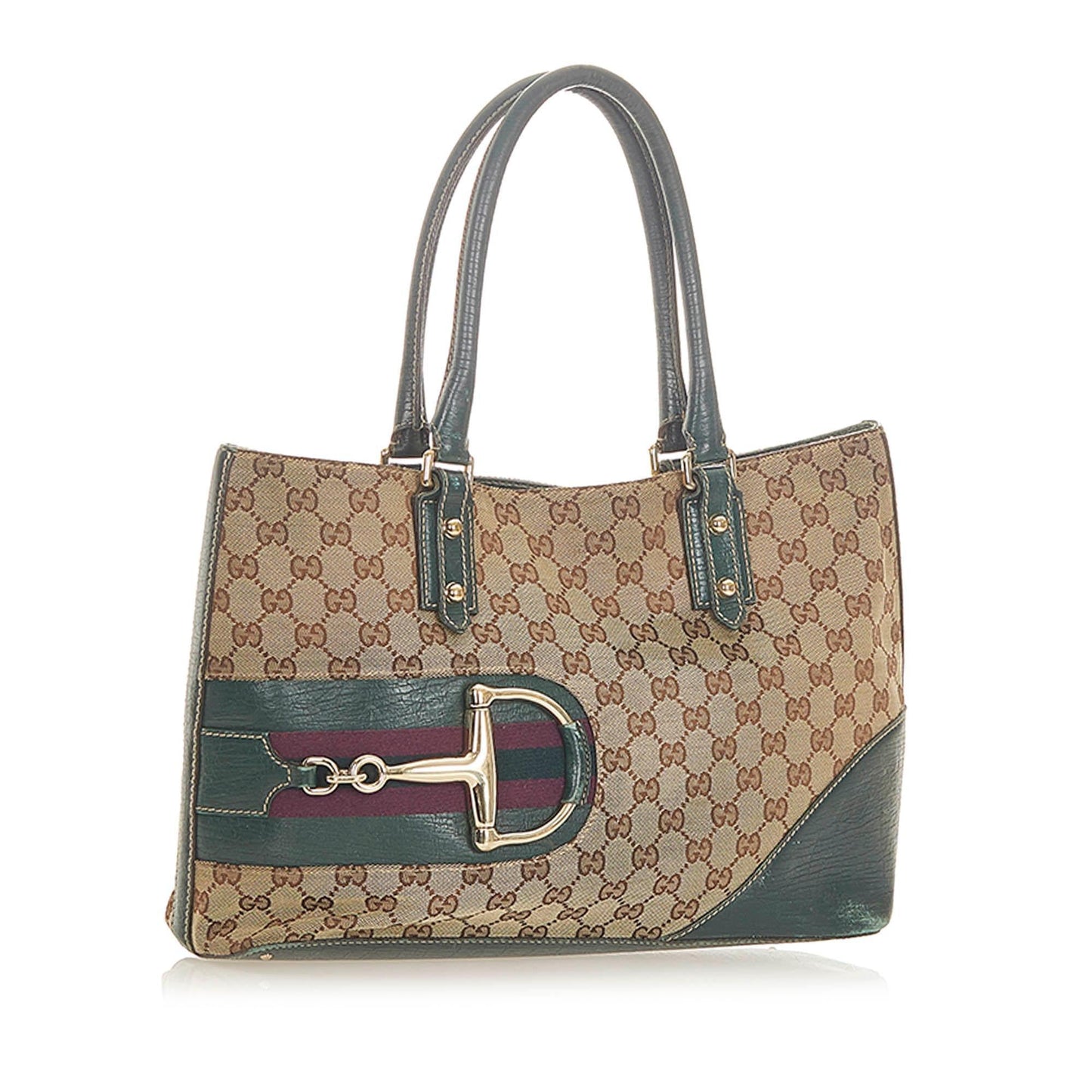 Gucci Monogram Canvas Tote