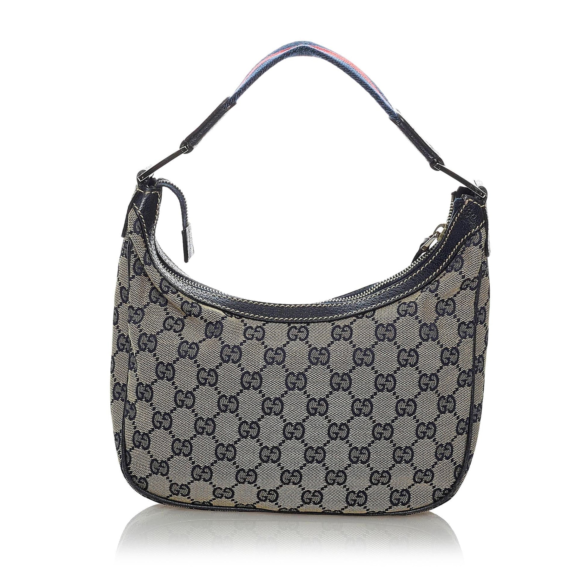Gucci Canvas Shoulder Bag