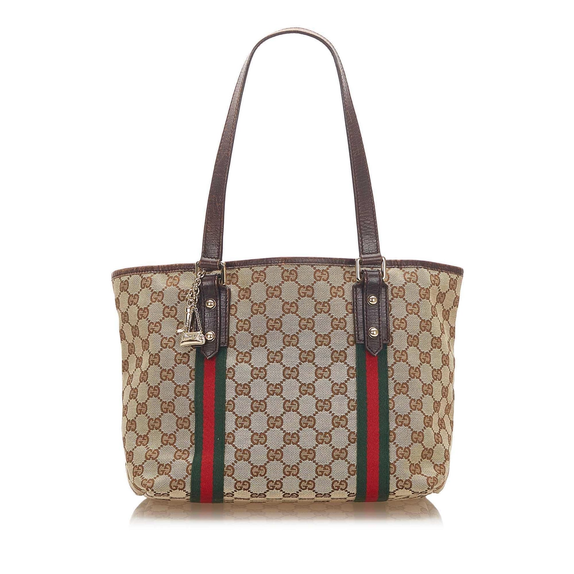 Gucci Monogram Canvas Tote