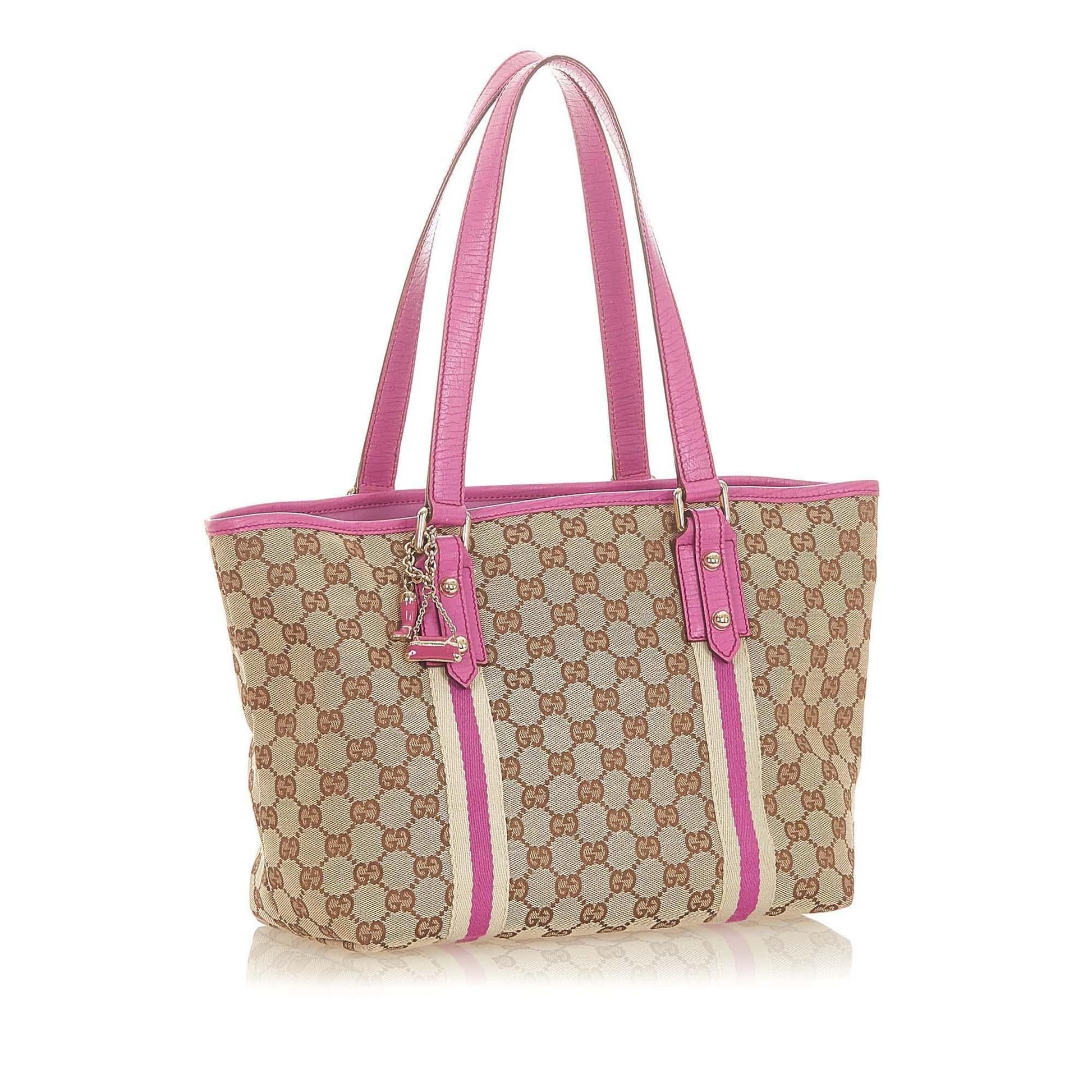 Gucci Monogram Canvas Tote