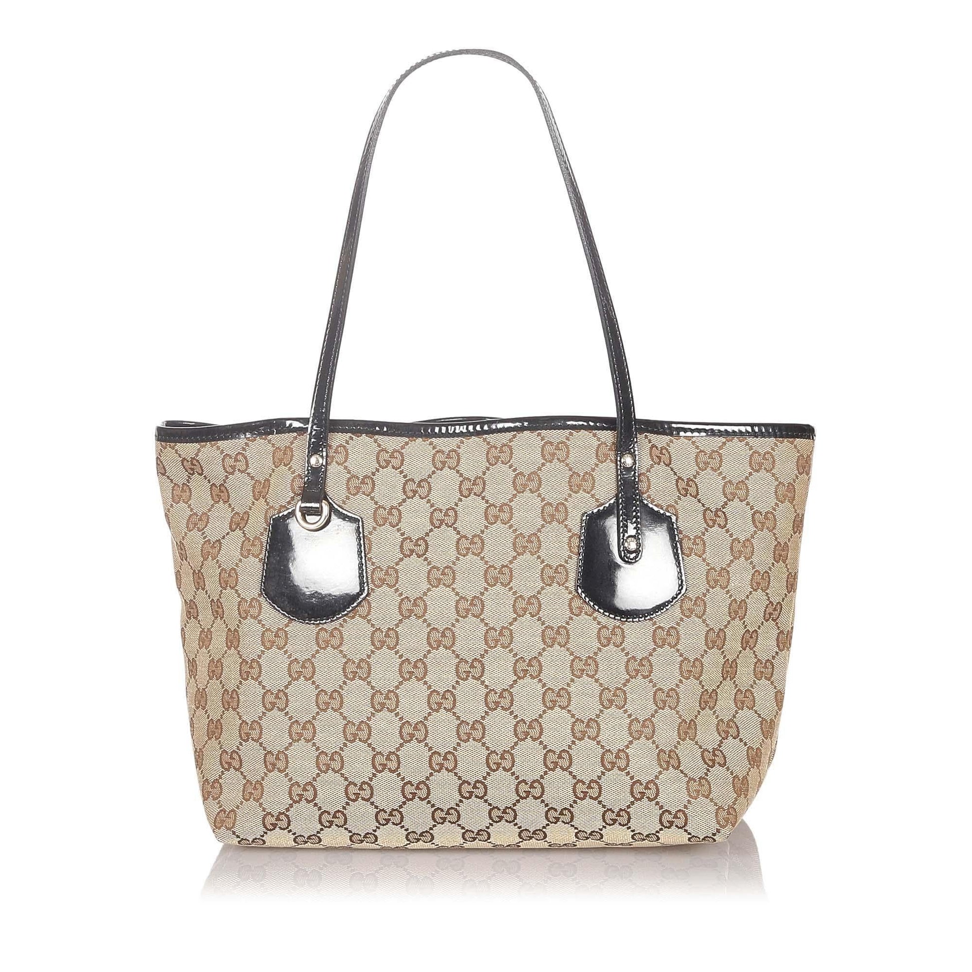 Gucci Monogram Canvas Tote
