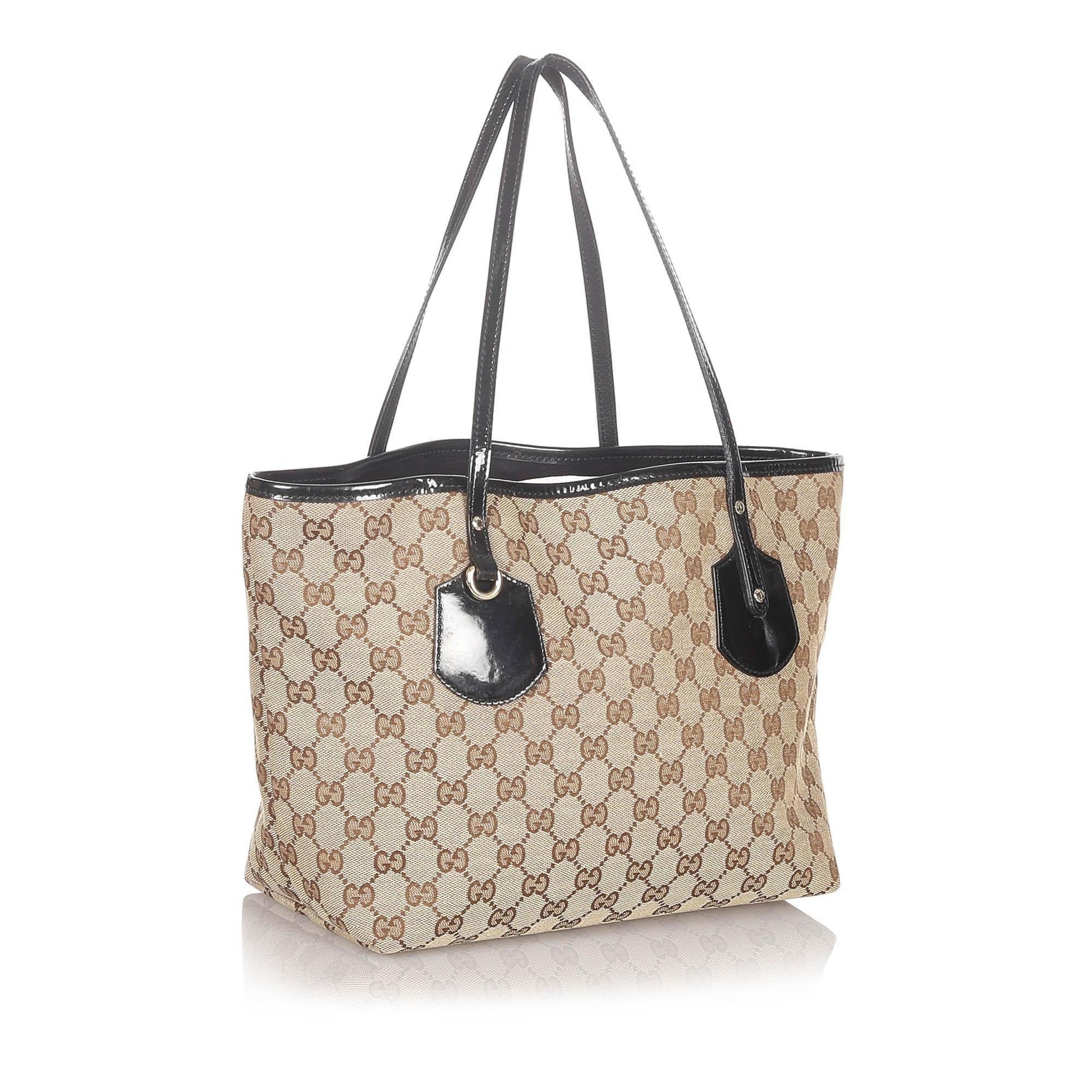 Gucci Monogram Canvas Tote