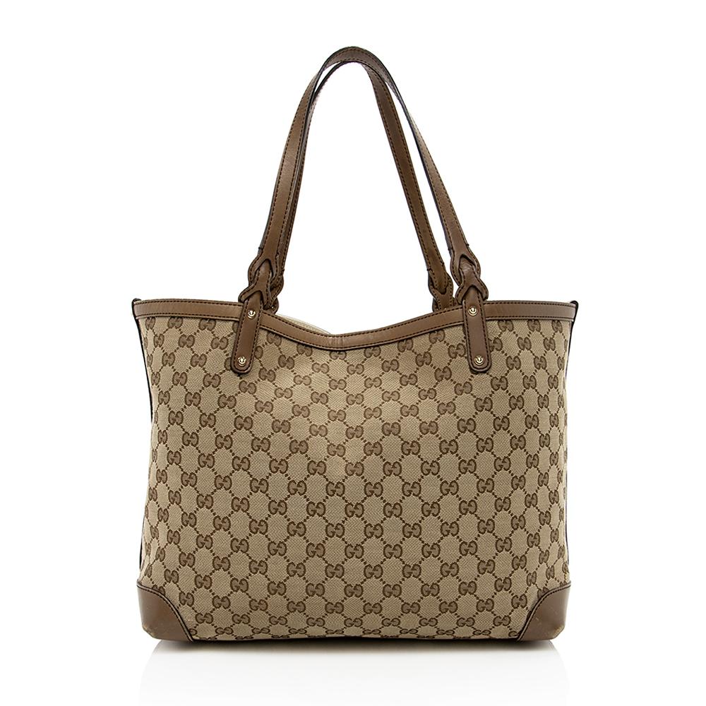 Gucci Monogram Canvas Tote